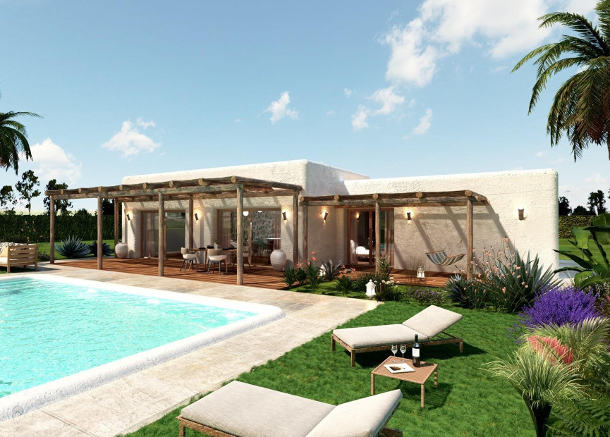 Obra nueva - 3. Casa pareada - Pinoso - Costa Blanca Norte 