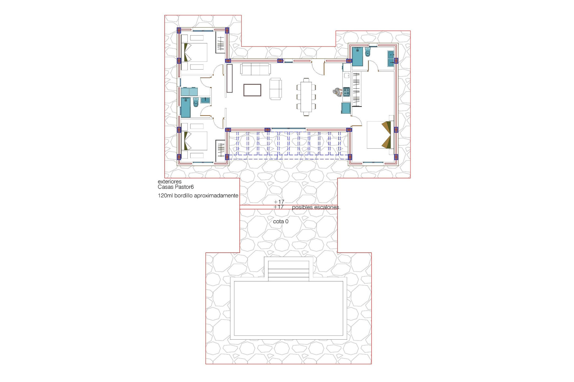 Obra nueva - 3. Casa pareada - Pinoso - Costa Blanca Norte 