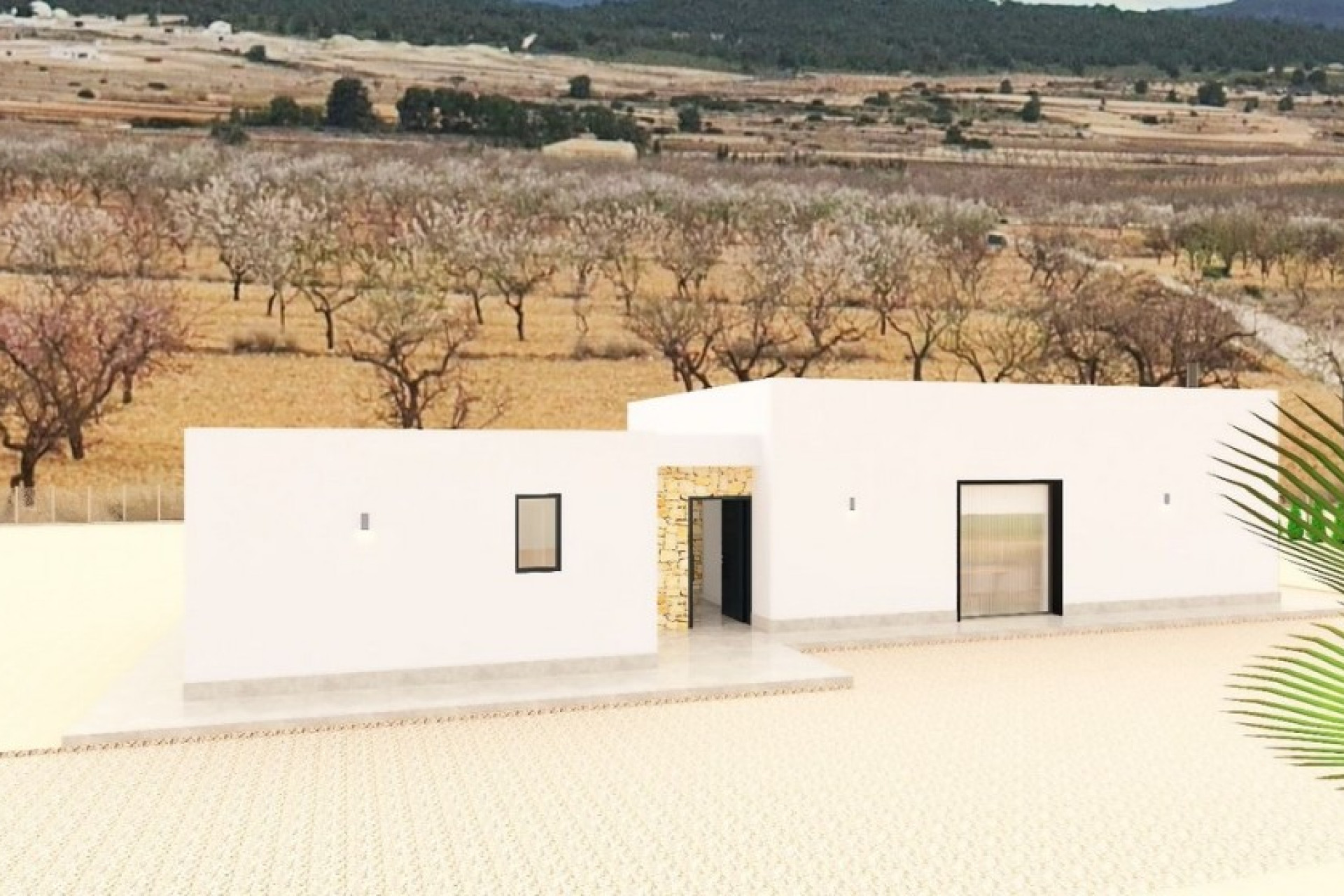Obra nueva - 3. Casa pareada - Pinoso - Costa Blanca Norte 