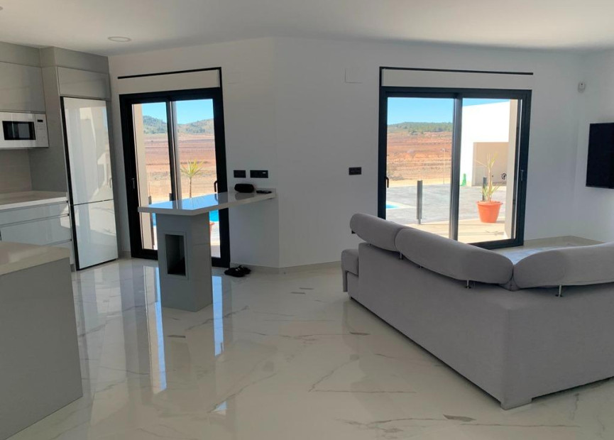 Obra nueva - 3. Casa pareada - Pinoso - Costa Blanca Norte 