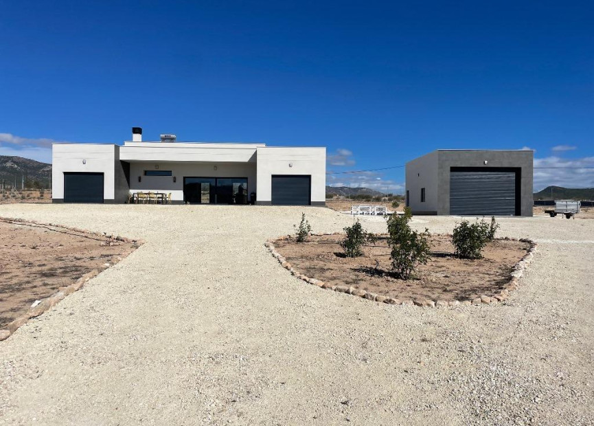 Obra nueva - 3. Casa pareada - Pinoso - Costa Blanca Norte 