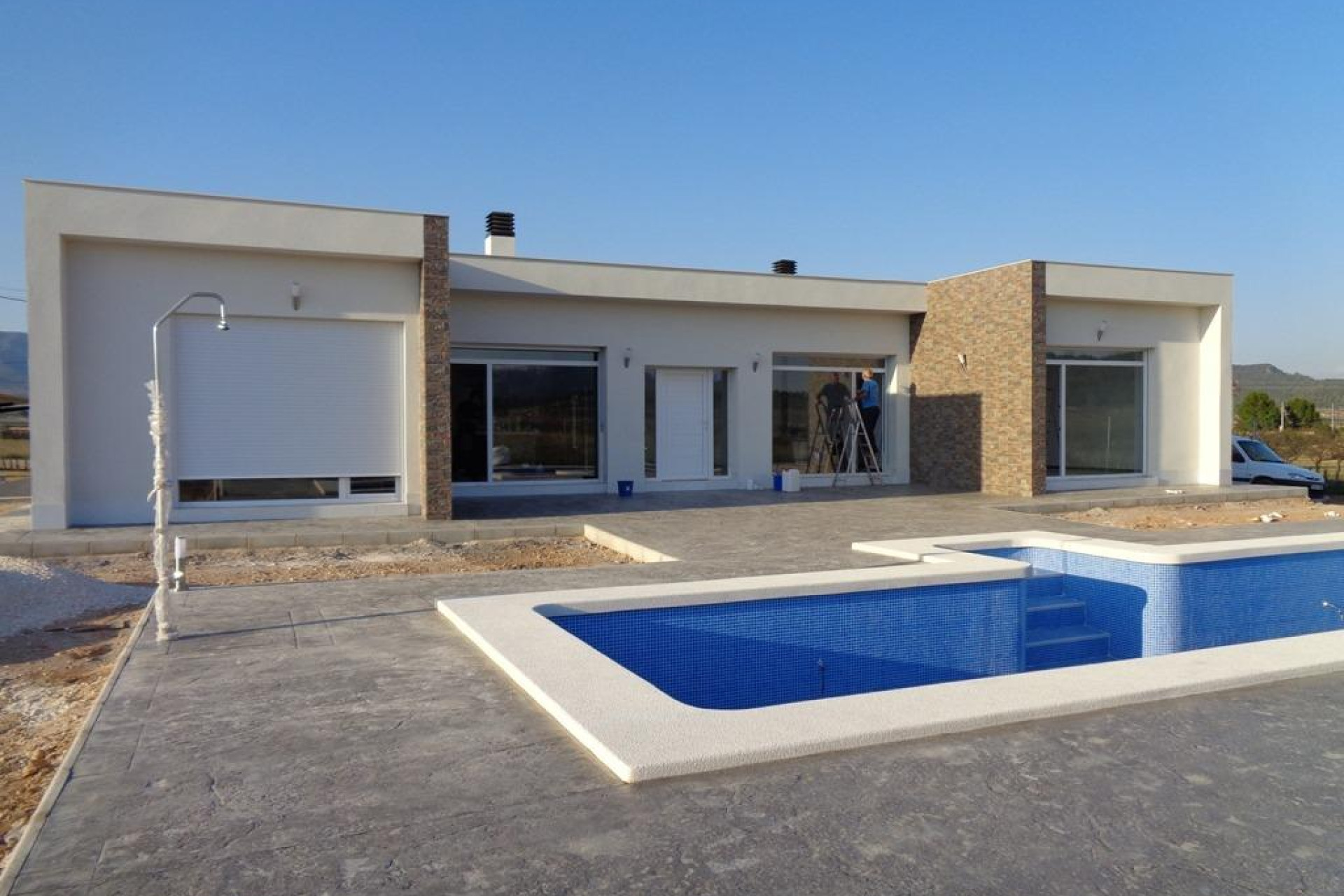 Obra nueva - 3. Casa pareada - Pinoso - Costa Blanca Norte 