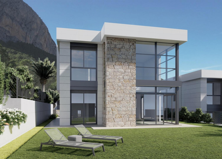 Obra nueva - 3. Casa pareada - Polop - Costa Blanca Norte 