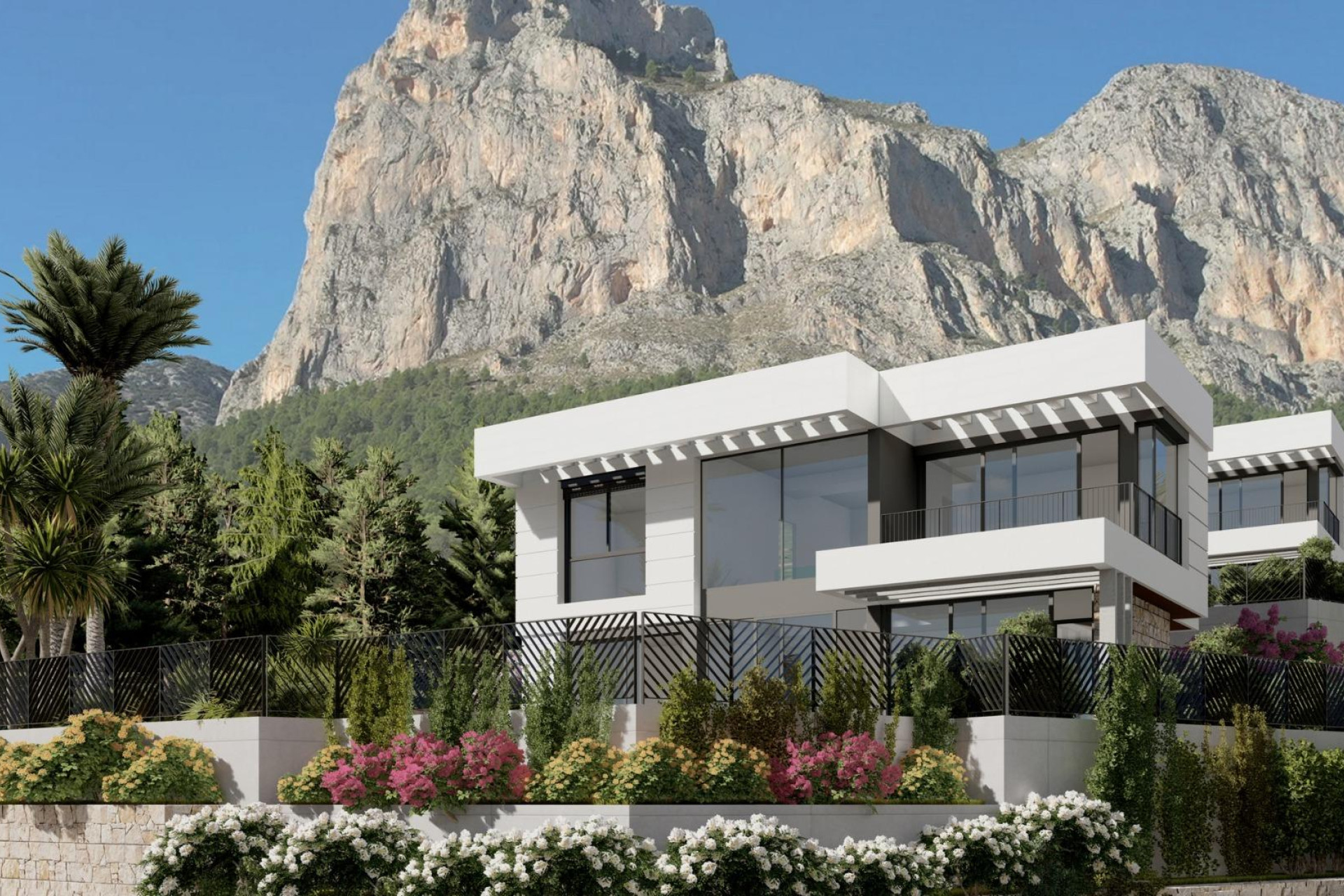 Obra nueva - 3. Casa pareada - Polop - Costa Blanca Norte 