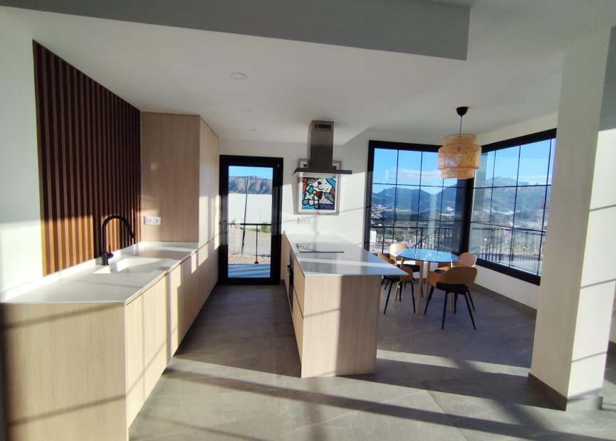 Obra nueva - 3. Casa pareada - Polop - Costa Blanca Norte 