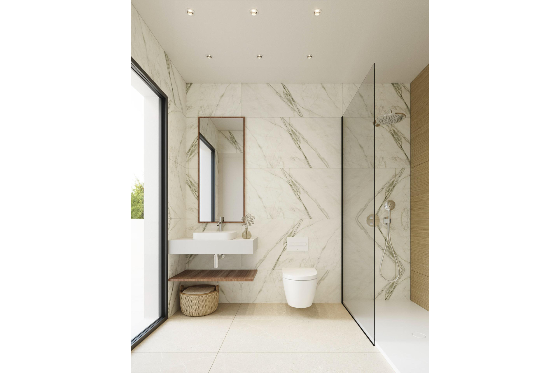 Obra nueva - 3. Casa pareada - Polop - Costa Blanca Norte 