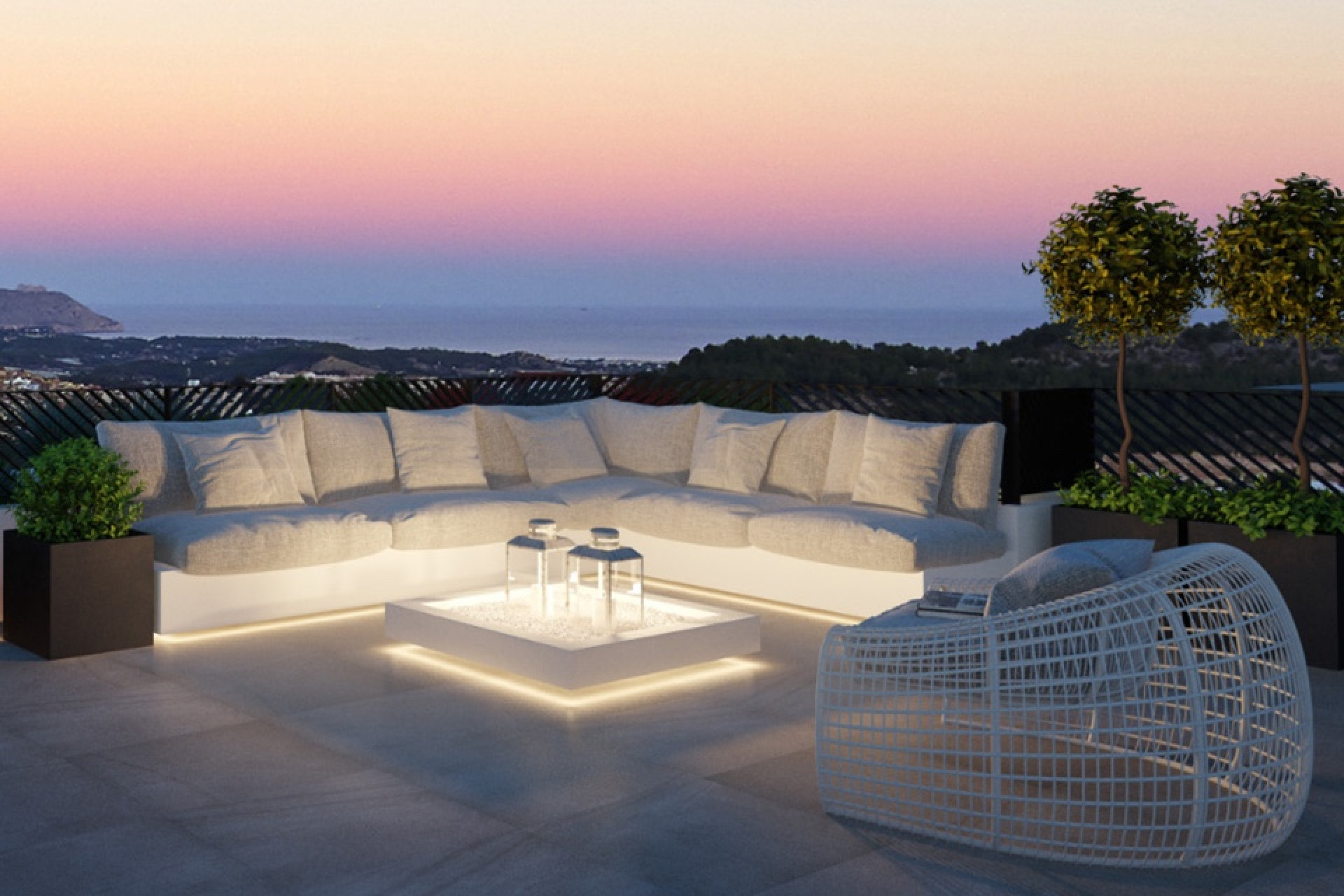 Obra nueva - 3. Casa pareada - Polop - Costa Blanca Norte 