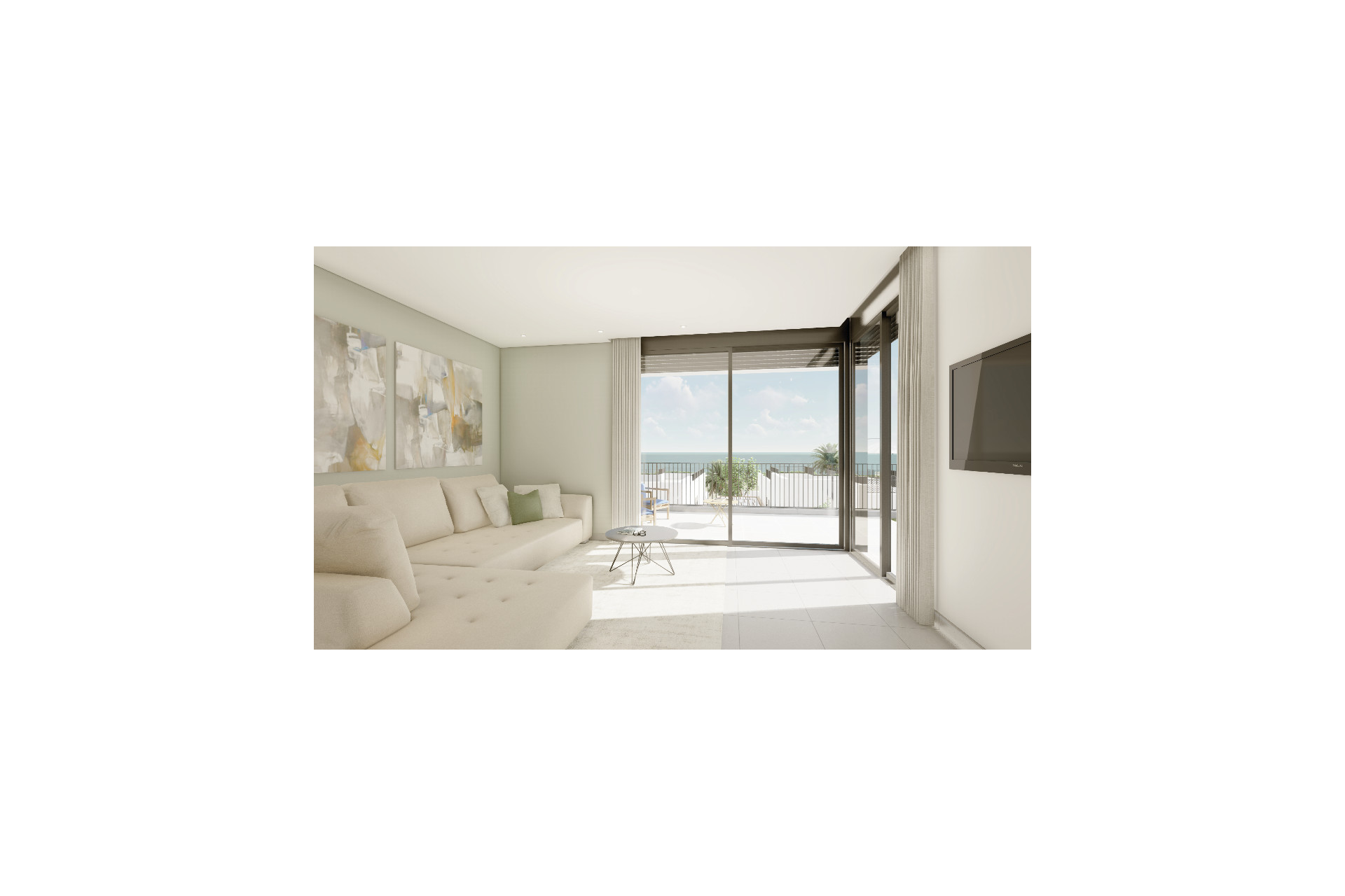 Obra nueva - 3. Casa pareada - Polop - Costa Blanca Norte 