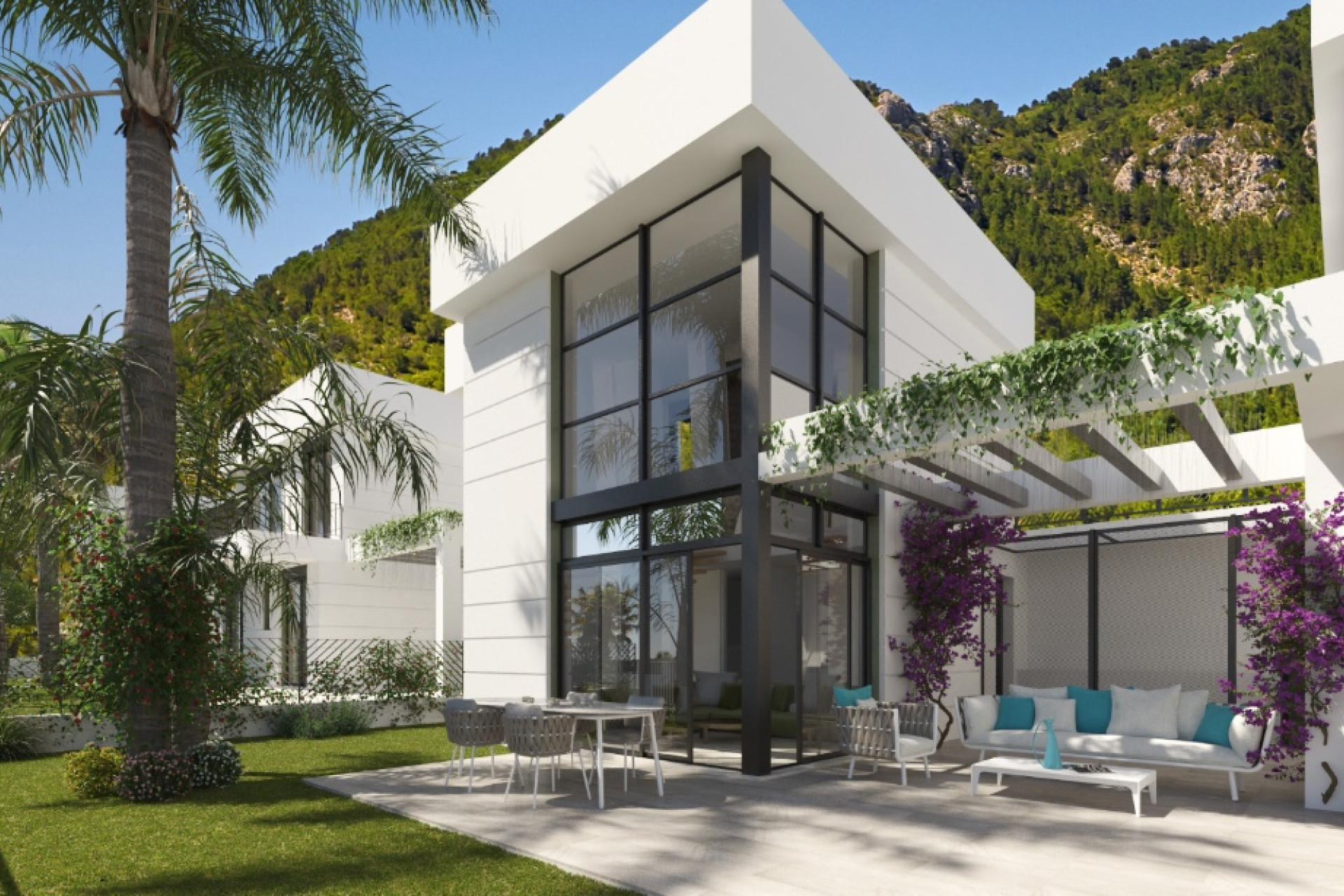 Obra nueva - 3. Casa pareada - Polop - Costa Blanca Norte 