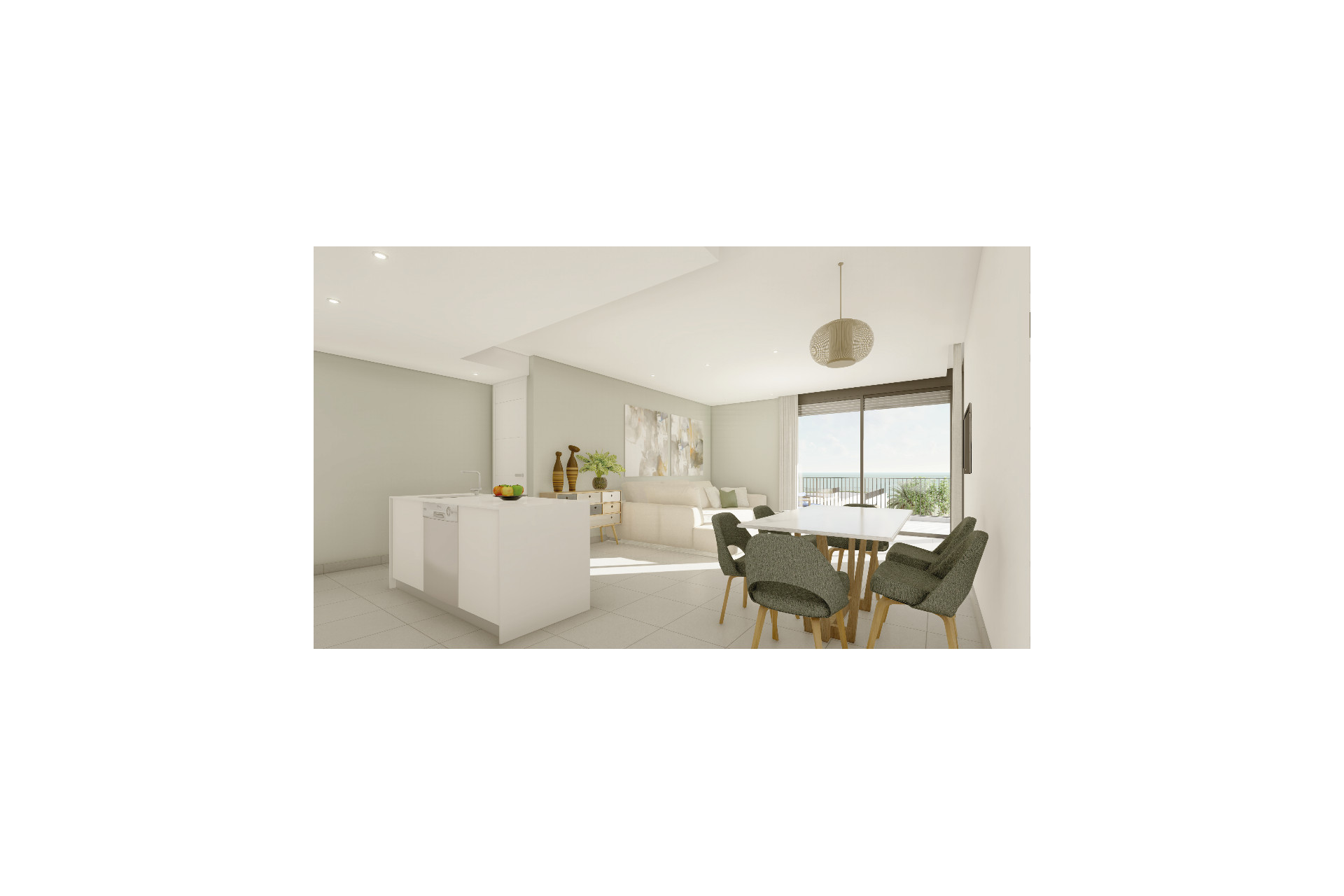 Obra nueva - 3. Casa pareada - Polop - Costa Blanca Norte 