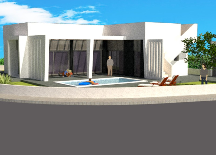 Obra nueva - 3. Casa pareada - Polop - Costa Blanca Norte 