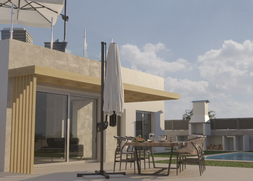 Obra nueva - 3. Casa pareada - Polop - Costa Blanca Norte 