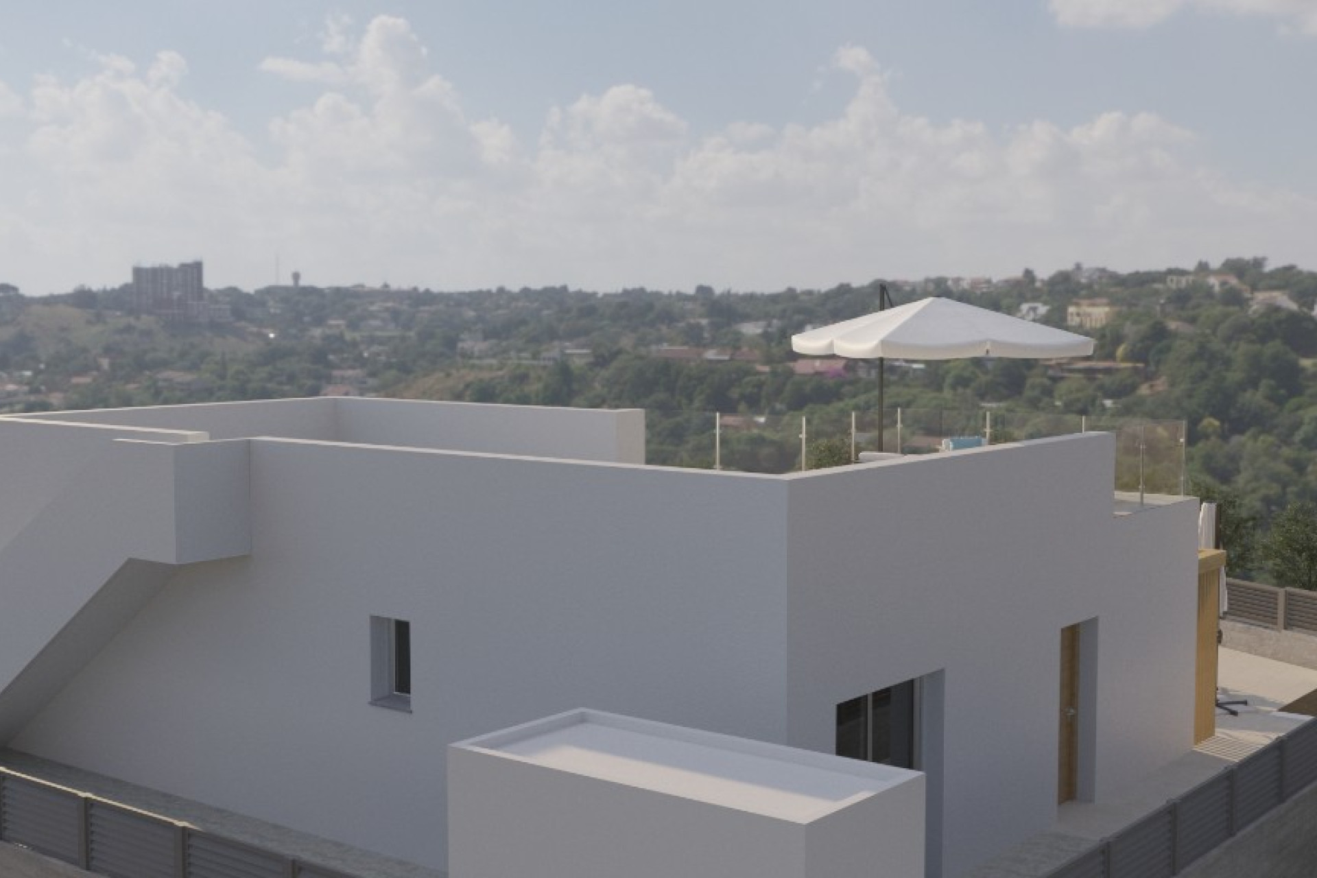 Obra nueva - 3. Casa pareada - Polop - Costa Blanca Norte 