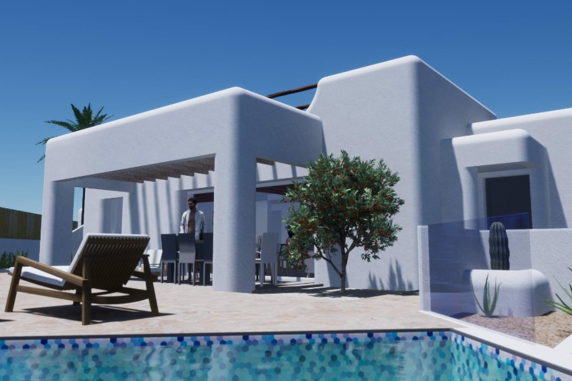 Obra nueva - 3. Casa pareada - Polop - Costa Blanca Norte 