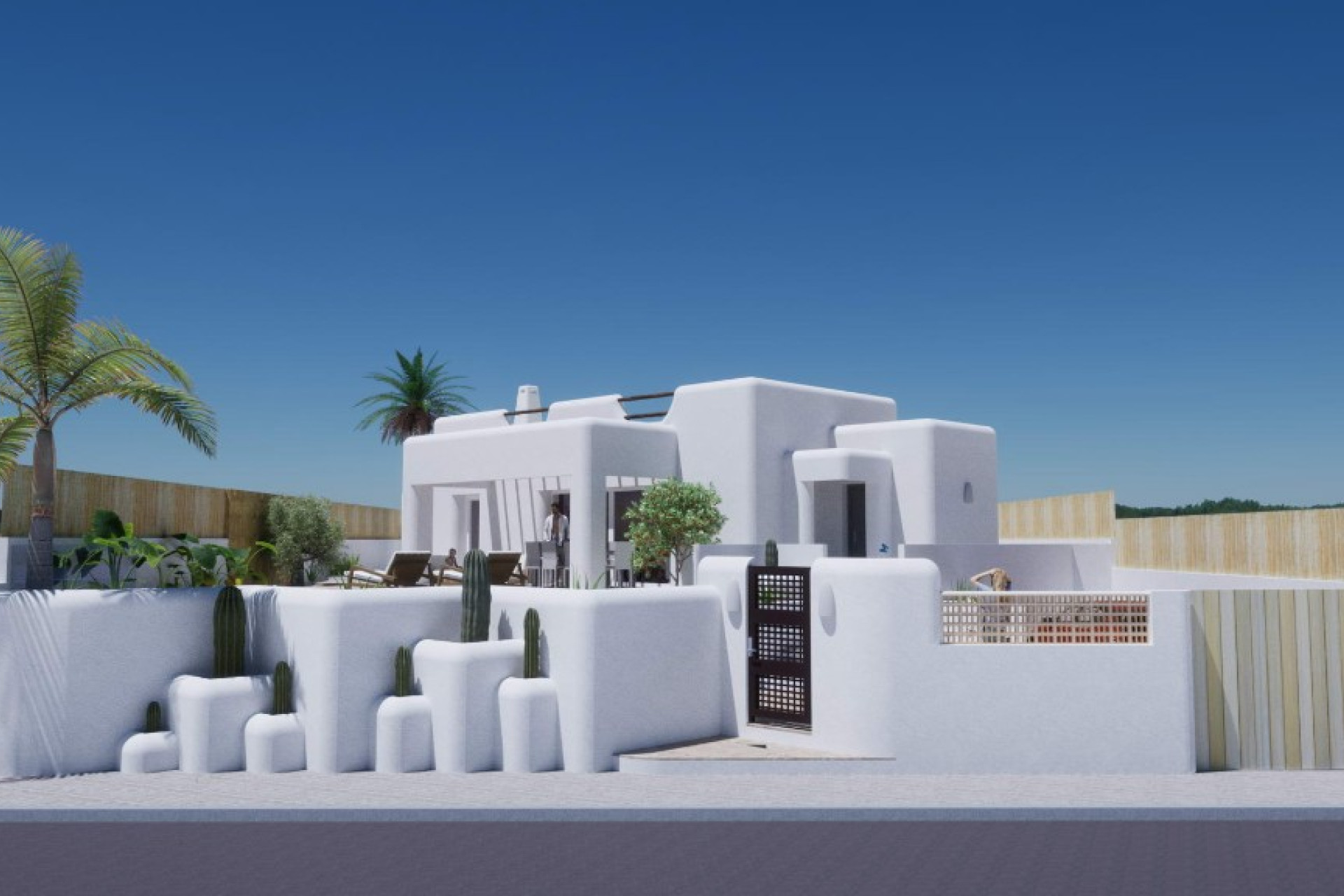 Obra nueva - 3. Casa pareada - Polop - Costa Blanca Norte 