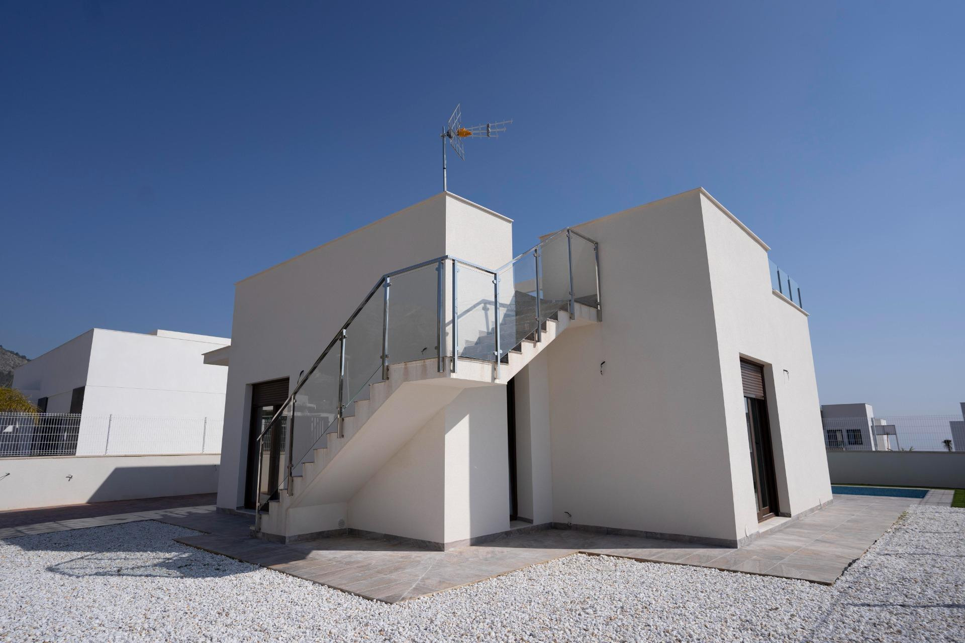 Obra nueva - 3. Casa pareada - Polop - Costa Blanca Norte 