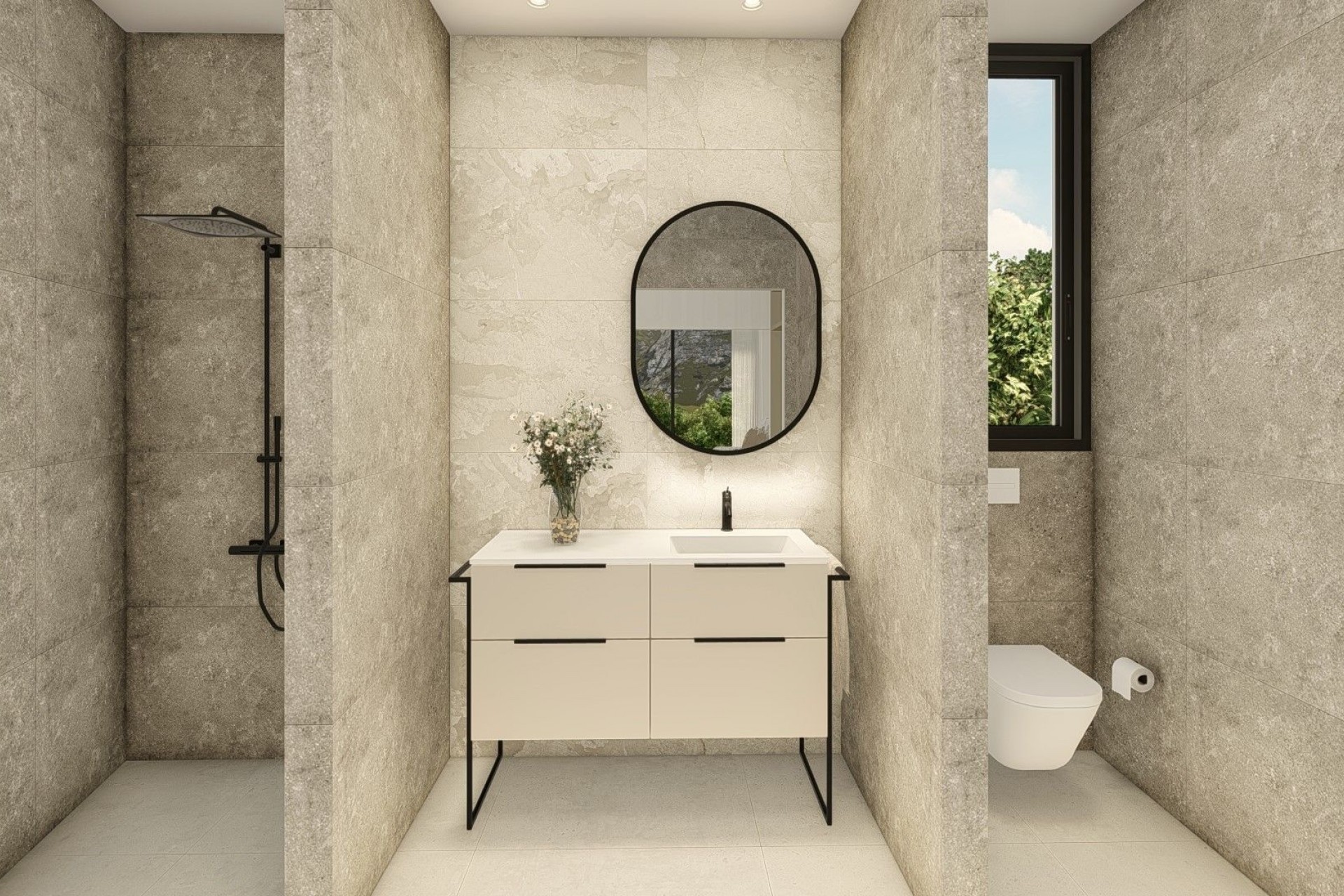 Obra nueva - 3. Casa pareada - Polop - Costa Blanca Norte 