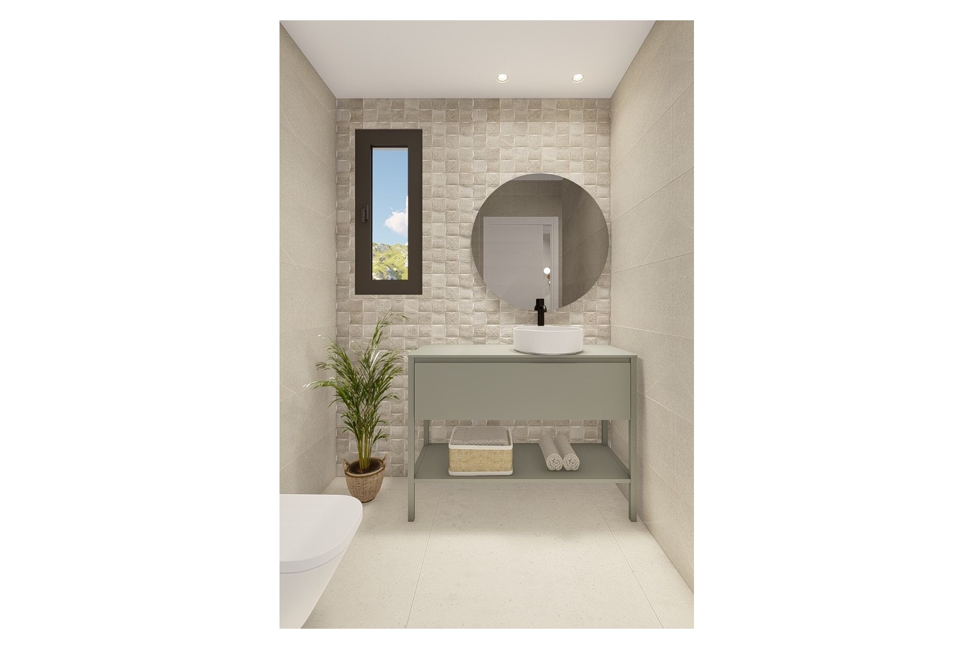 Obra nueva - 3. Casa pareada - Polop - Costa Blanca Norte 