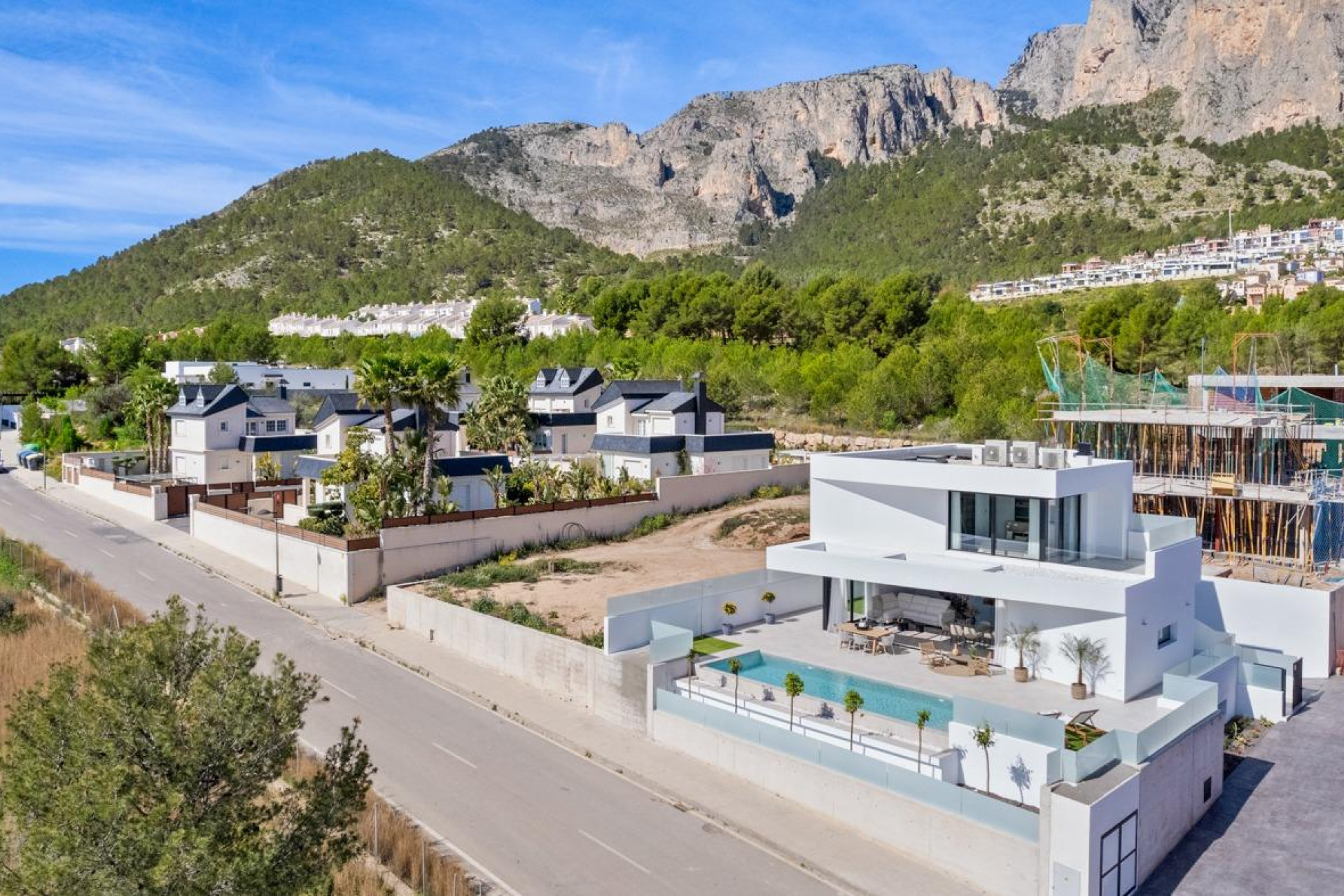 Obra nueva - 3. Casa pareada - Polop - Costa Blanca Sur