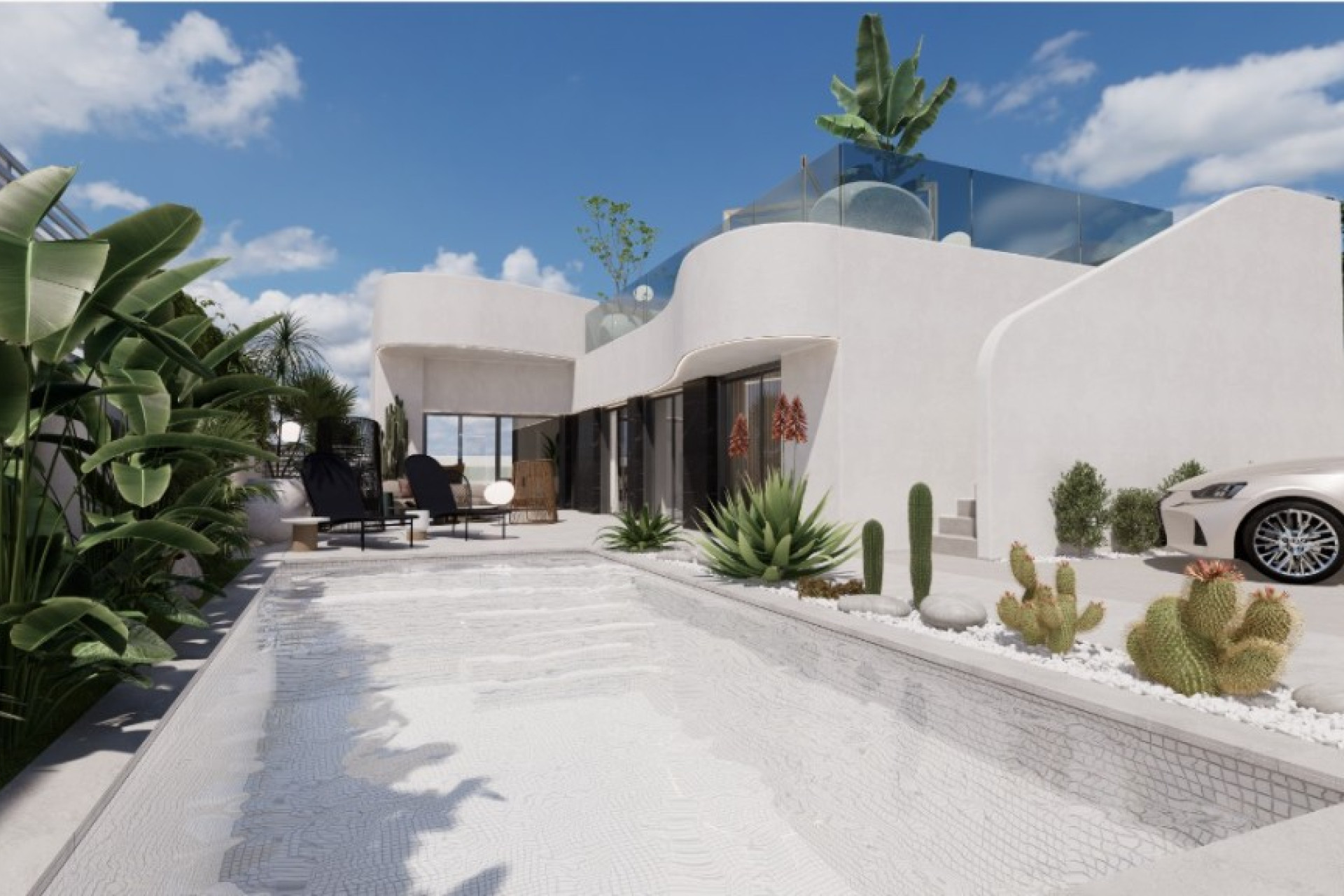 Obra nueva - 3. Casa pareada - Rojales - Costa Blanca Sur