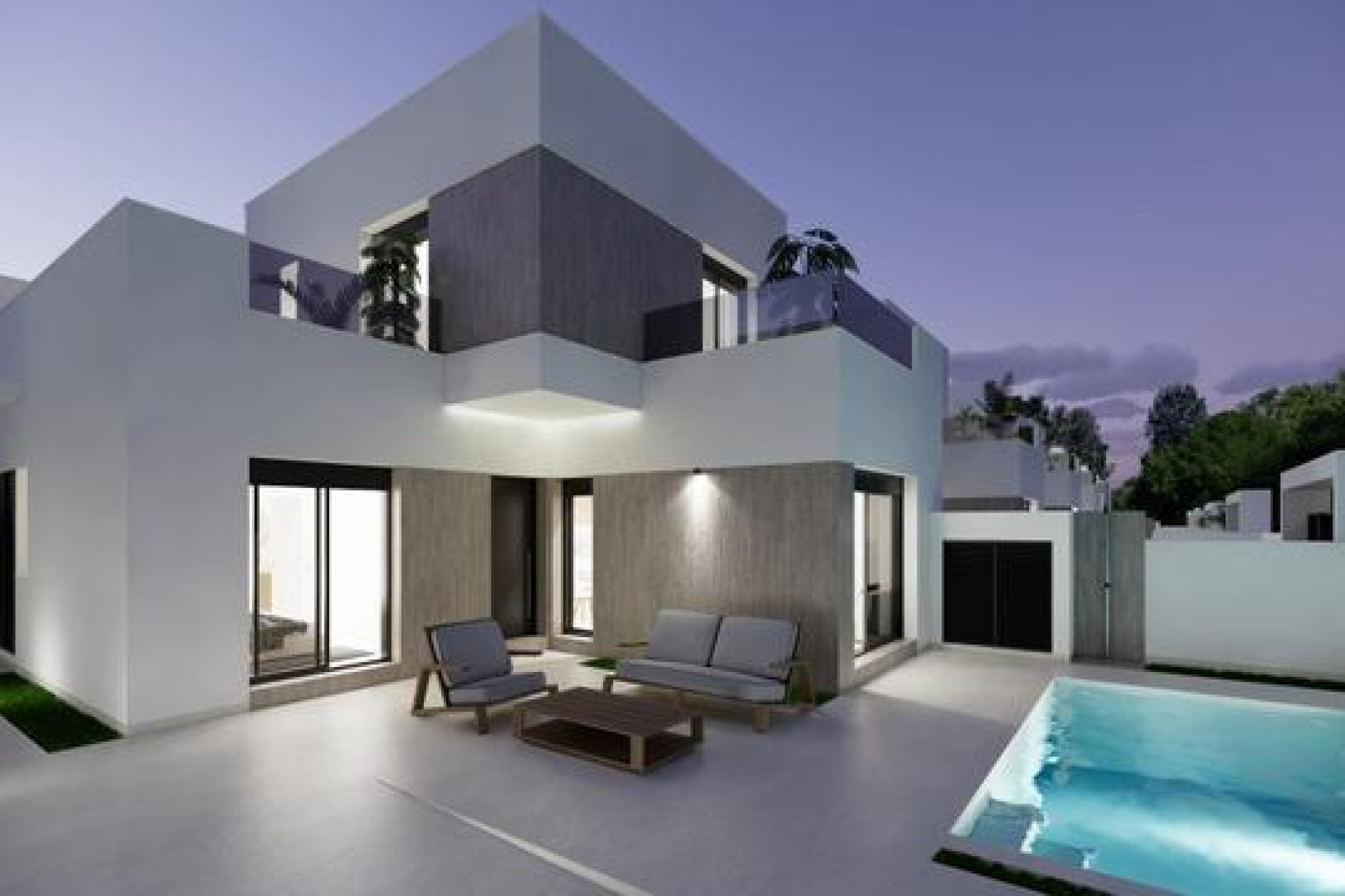 Obra nueva - 3. Casa pareada - San Fulgencio - Costa Blanca Sur