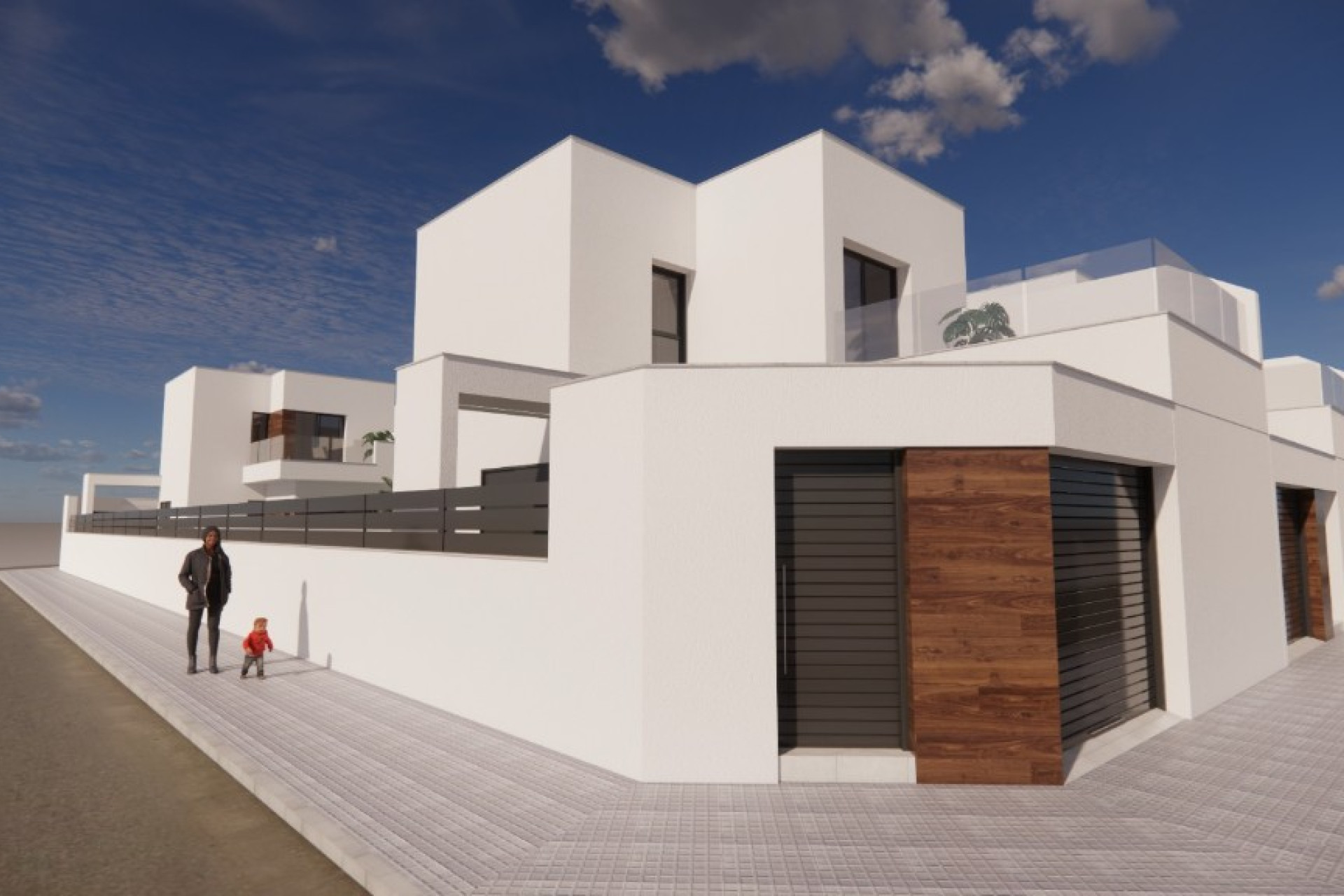 Obra nueva - 3. Casa pareada - San Fulgencio - Costa Blanca Sur