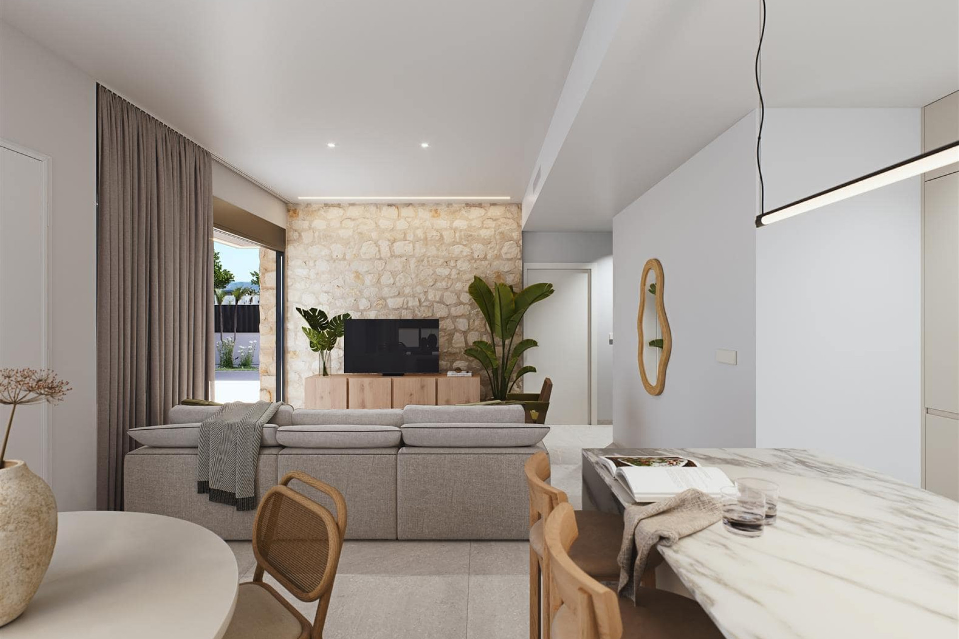 Obra nueva - 3. Casa pareada - Santa Rosalia - Costa Calida