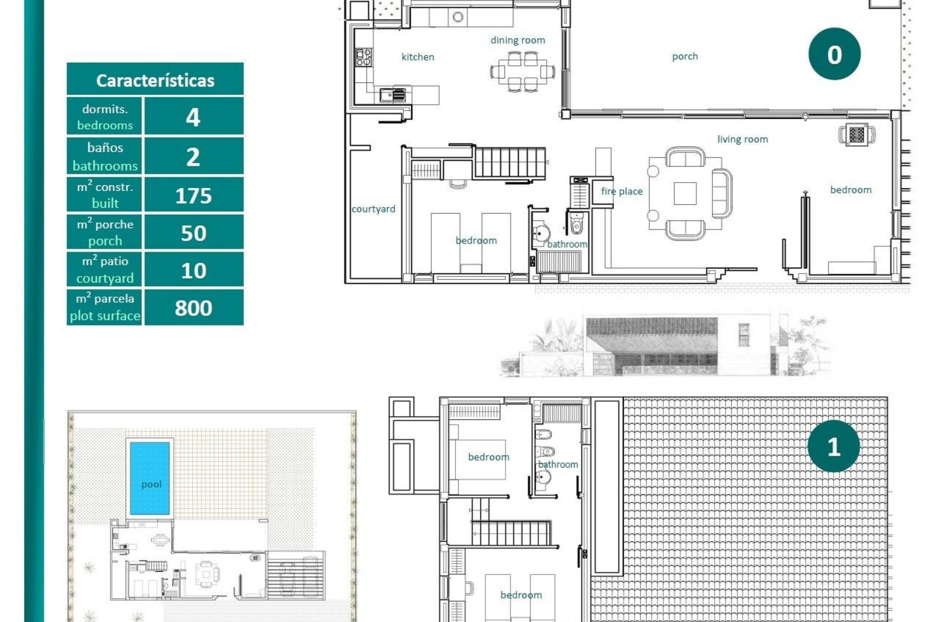Obra nueva - 3. Casa pareada - Sucina - Costa Calida