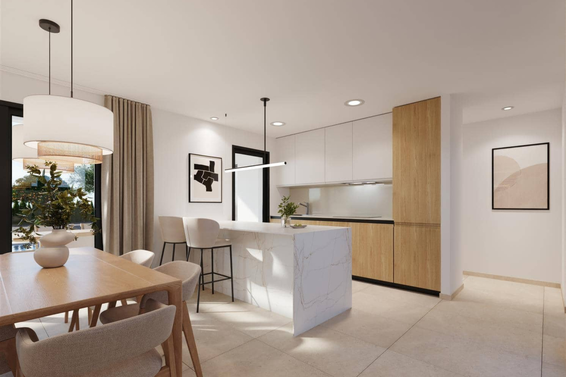 Obra nueva - 3. Casa pareada - Sucina - Costa Calida