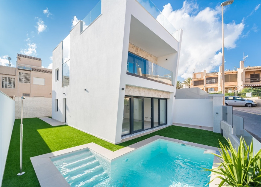 Obra nueva - 3. Casa pareada - Torrevieja - Costa Blanca Sur