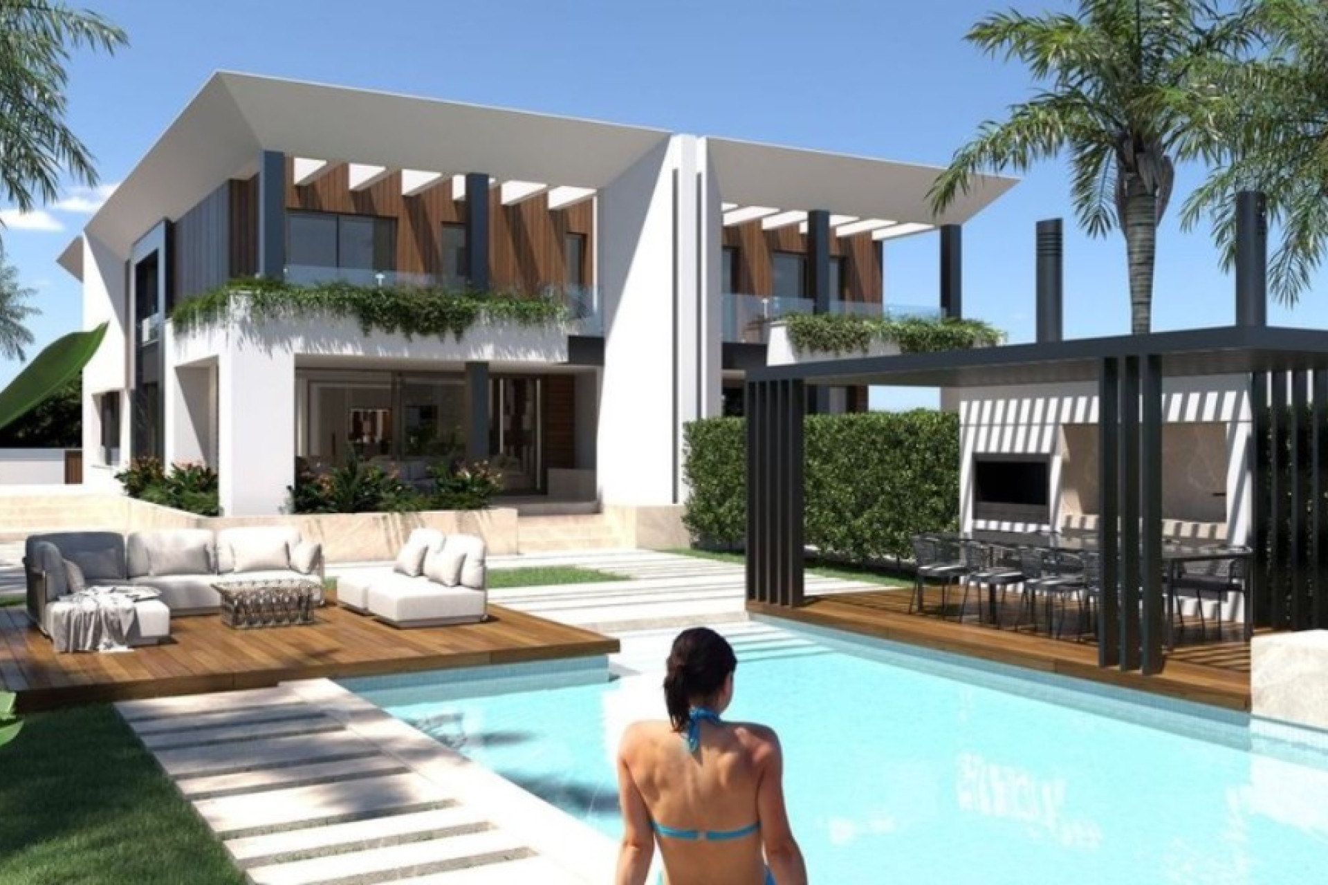 Obra nueva - 3. Casa pareada - Torrevieja - Costa Blanca Sur