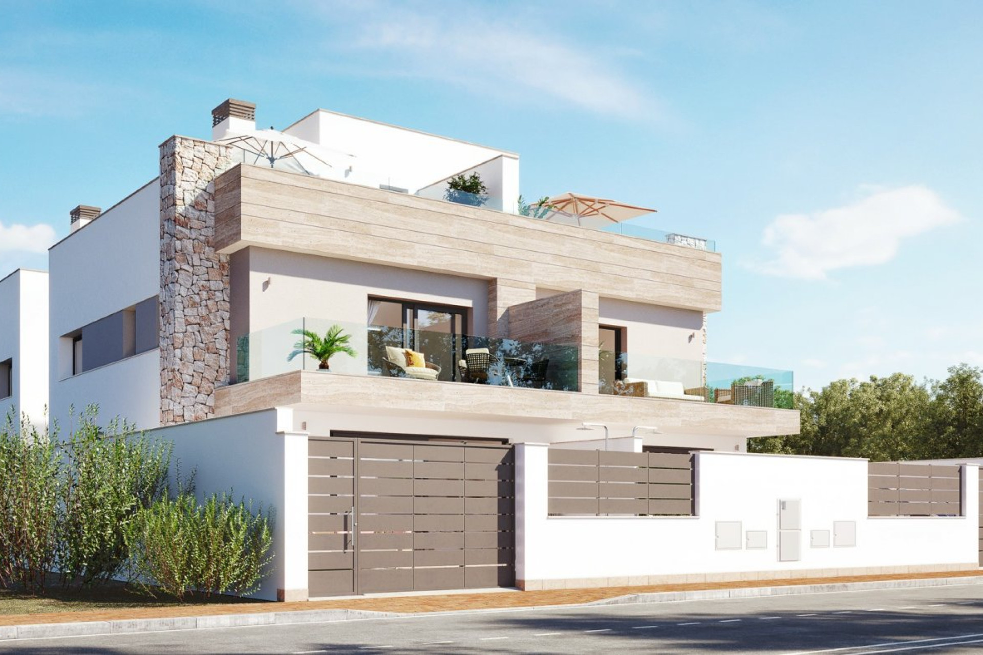 Obra nueva - 3. Semi - Detached Villa - San Pedro del Pinatar - Los Alcazares