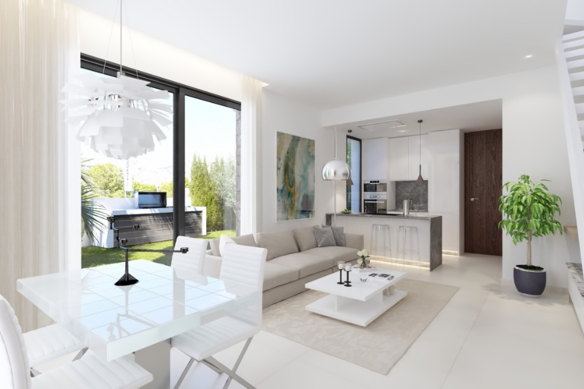 Obra nueva - 4. Chalet pareado - Benidorm - Costa Blanca Norte 