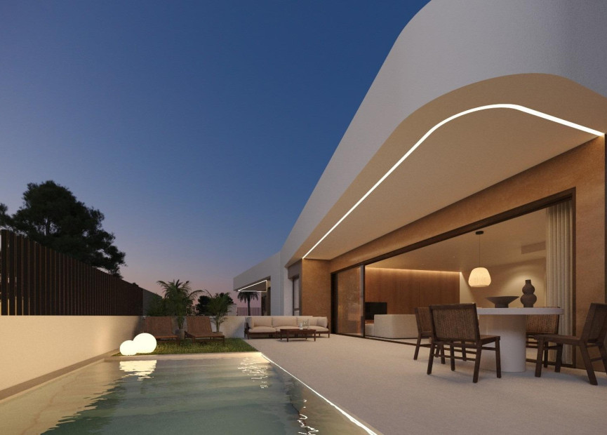 Obra nueva - 4. Chalet pareado - Dolores - Costa Blanca Sur