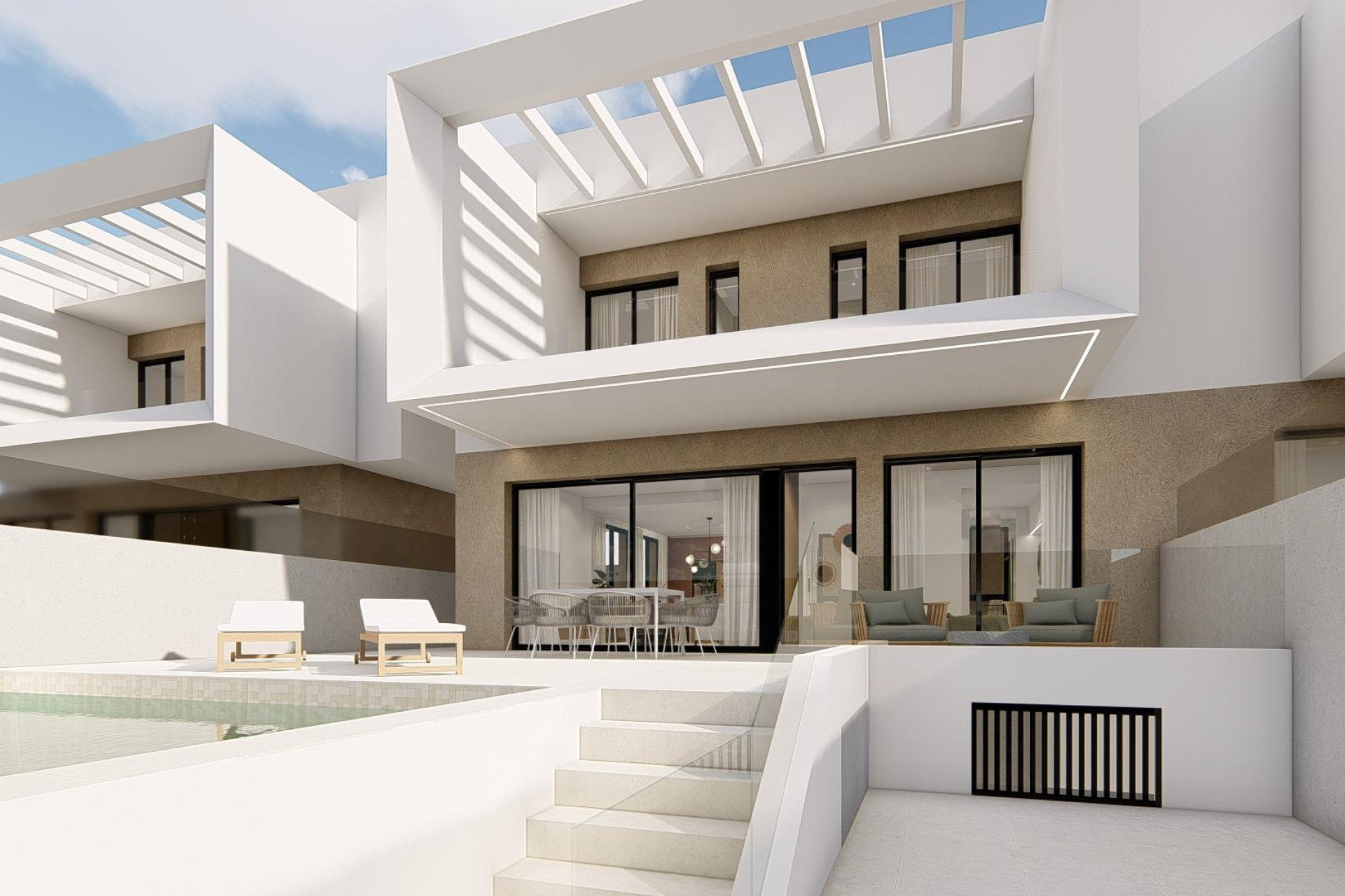 Obra nueva - 4. Chalet pareado - Dolores - Costa Blanca Sur