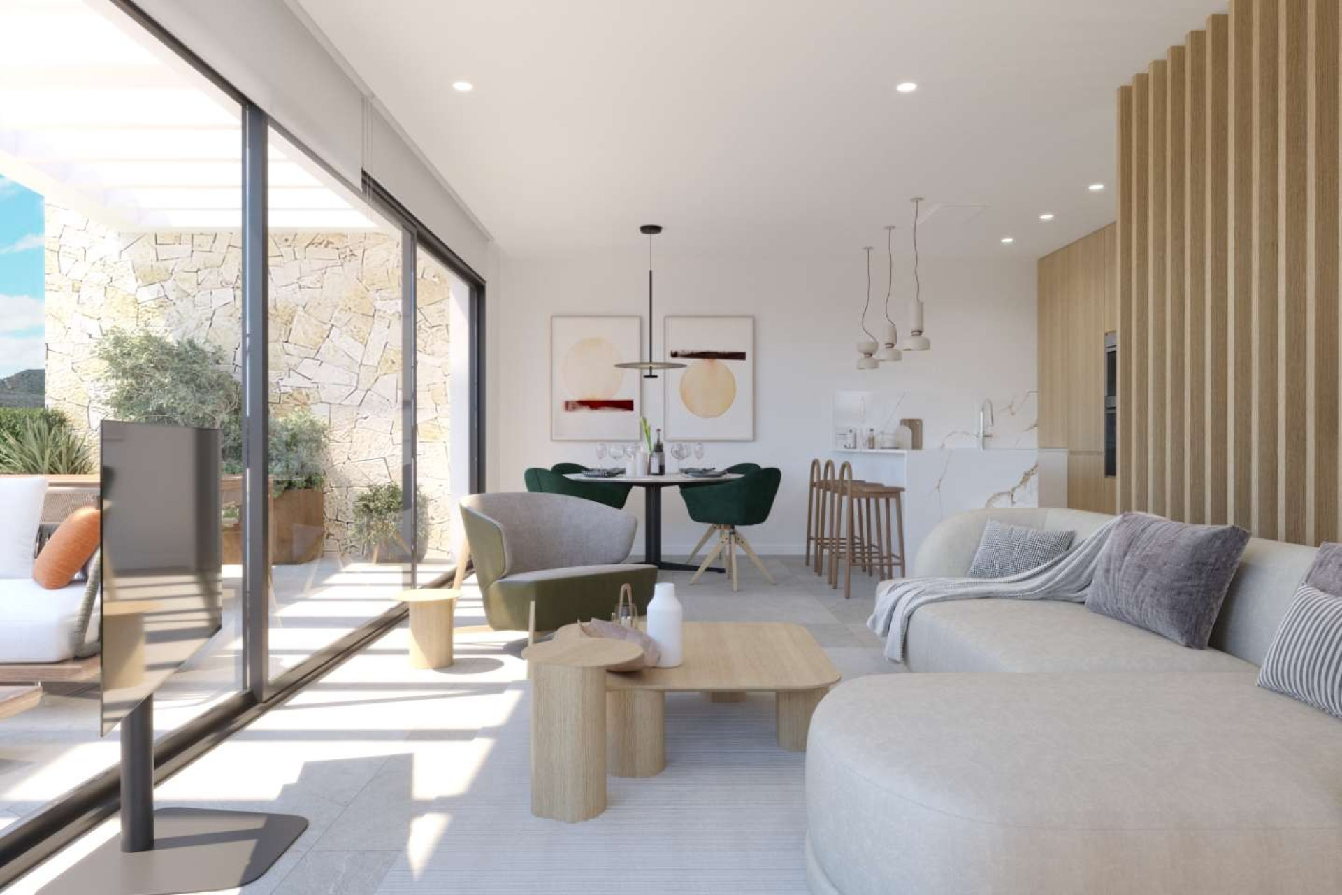 Obra nueva - 4. Chalet pareado - Monforte del Cid - Costa Blanca Norte 