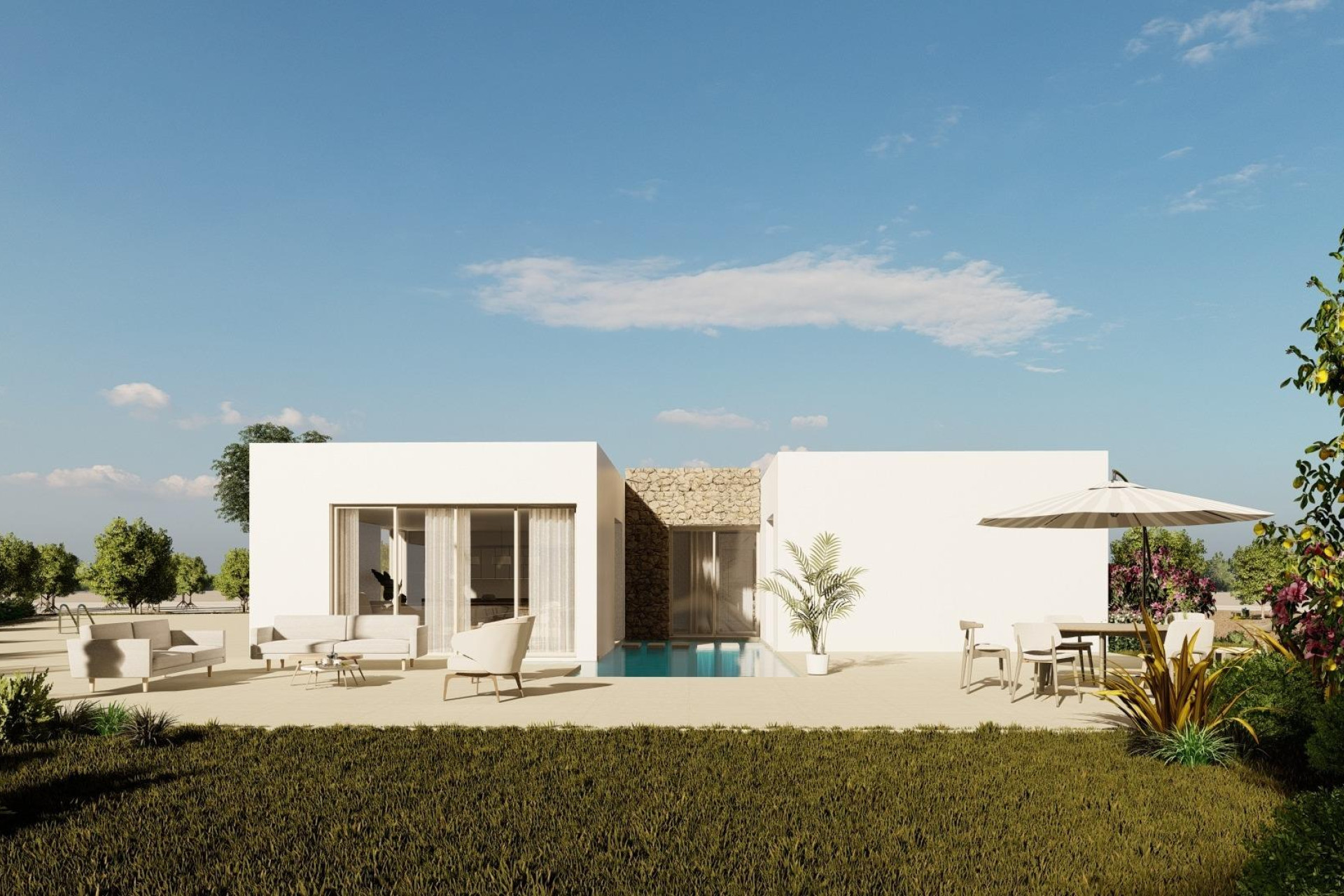 Obra nueva - Villa - Algorfa - Rojales