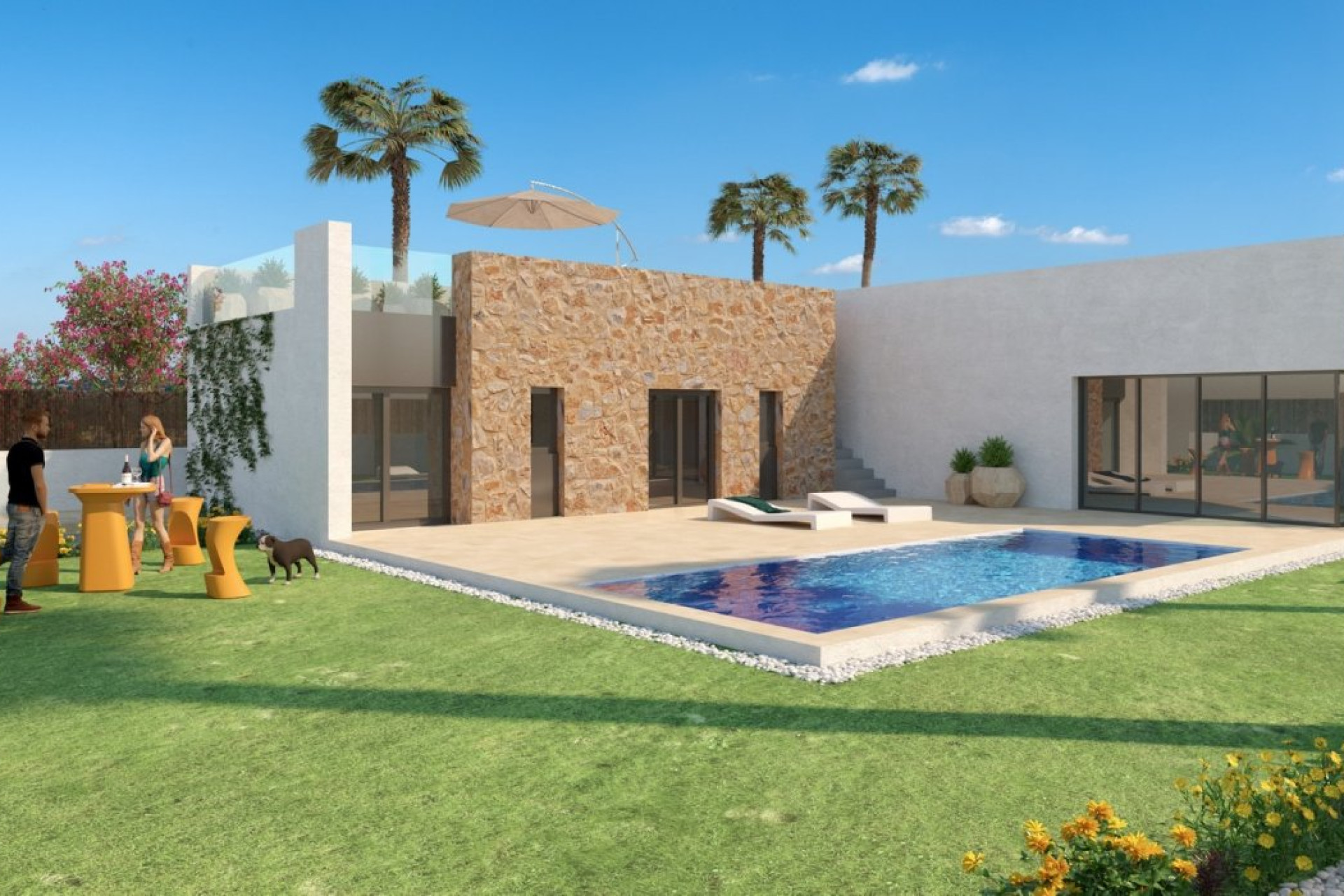 Obra nueva - Villa - Algorfa - Vistabella Golf