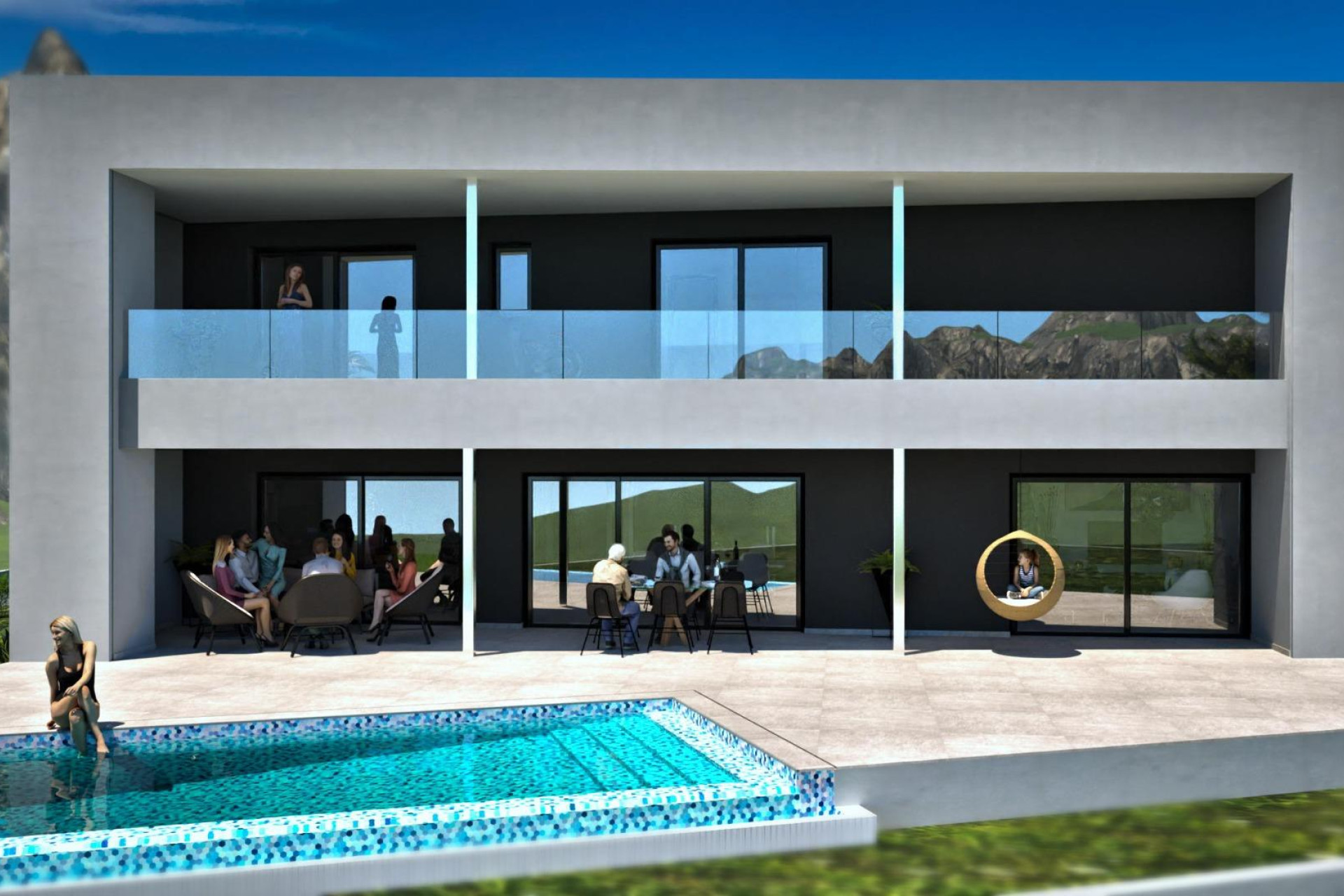 Obra nueva - Villa - La Nucía - Benidorm