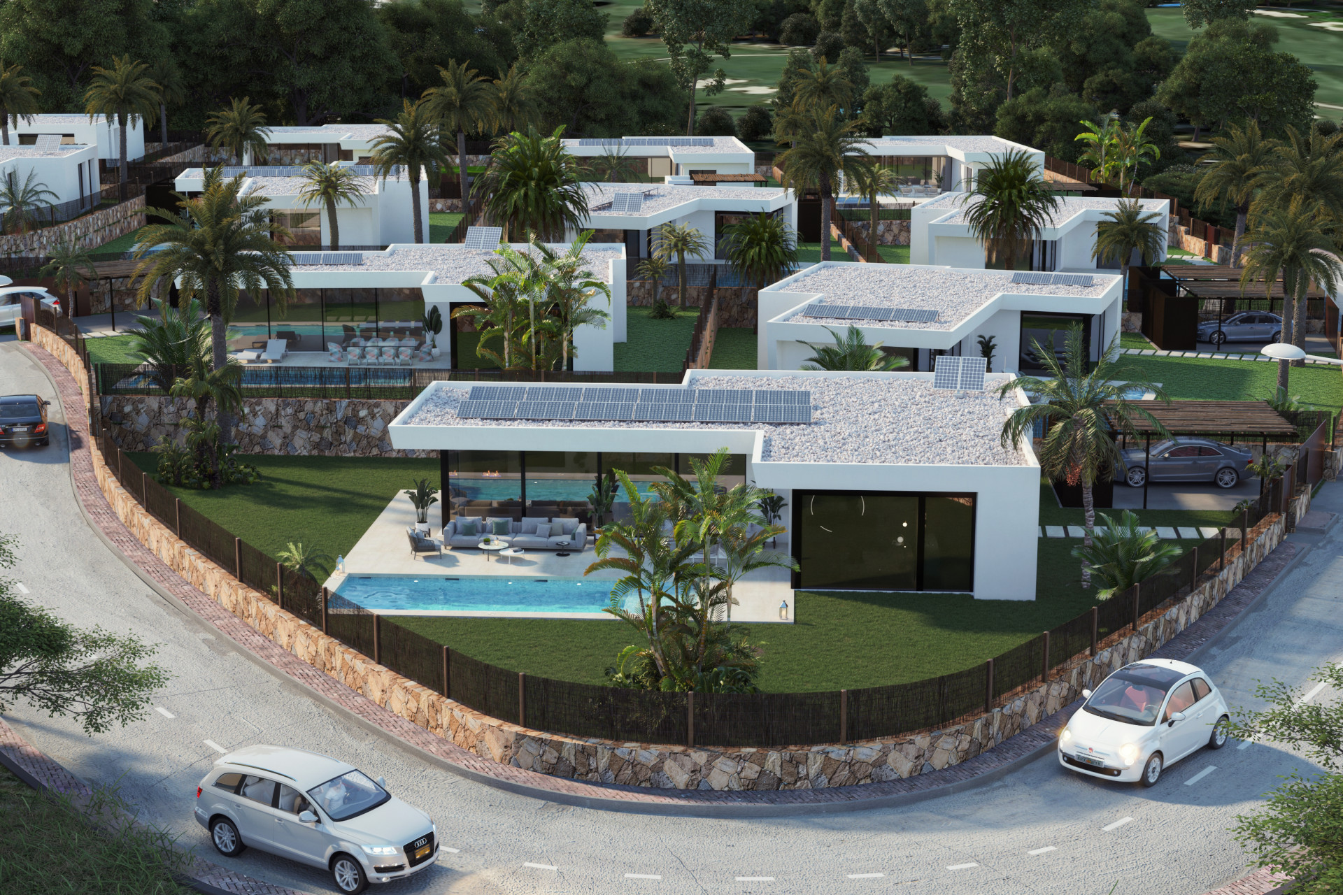 Obra nueva - Villa - Orihuela Costa - Las Colinas Golf