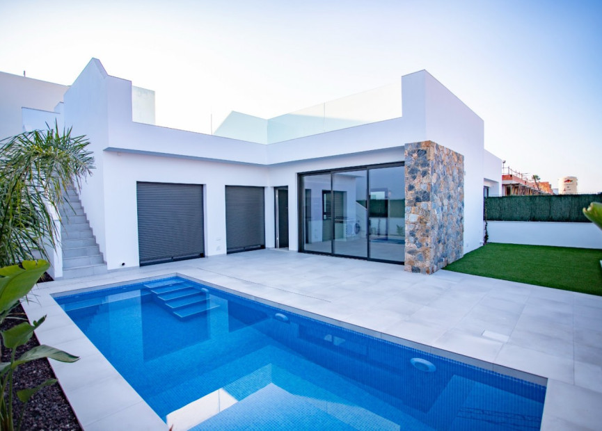 Obra nueva - Villa - Santiago de Ribera - Los Alcazares