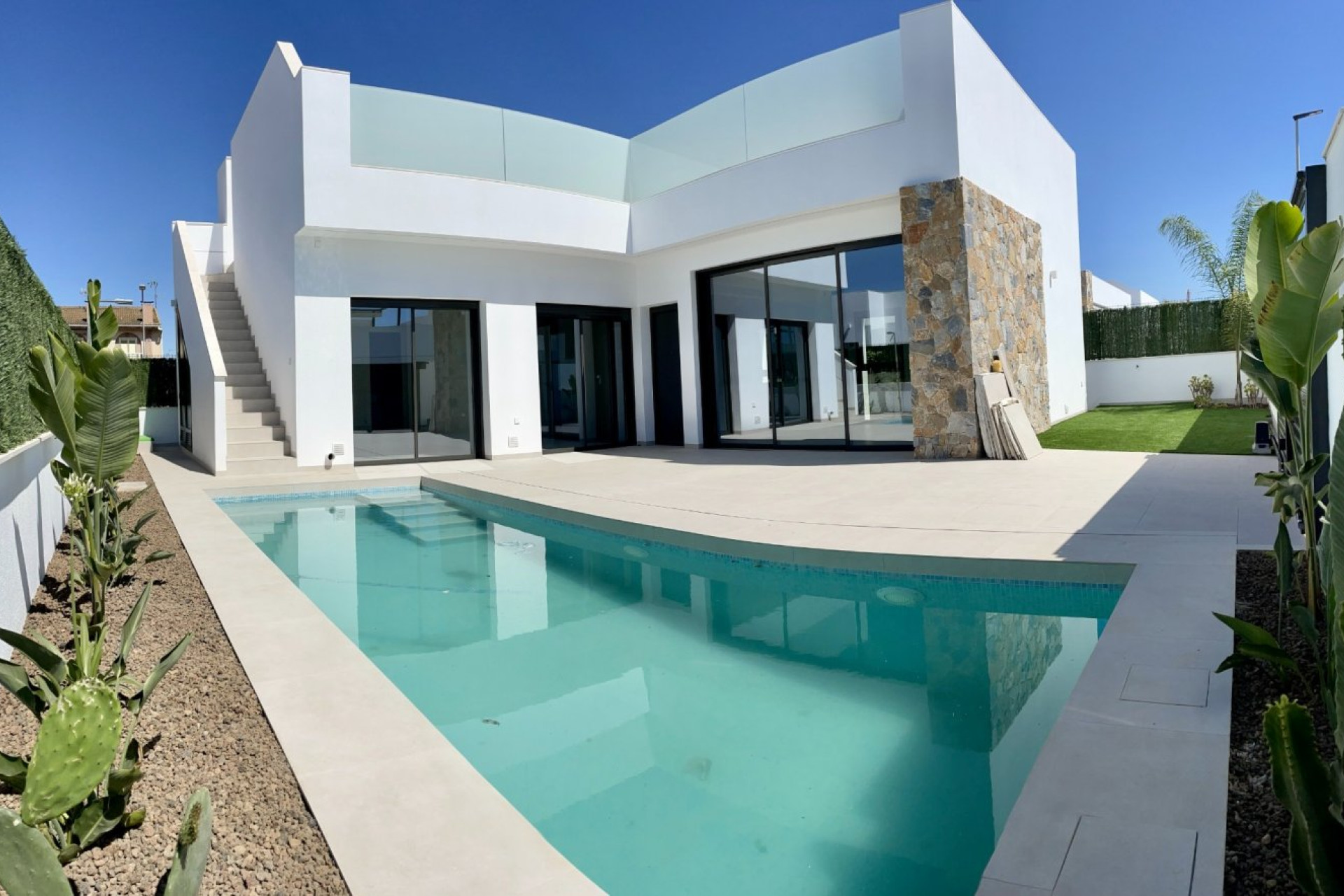 Obra nueva - Villa - Santiago de Ribera - Los Alcazares