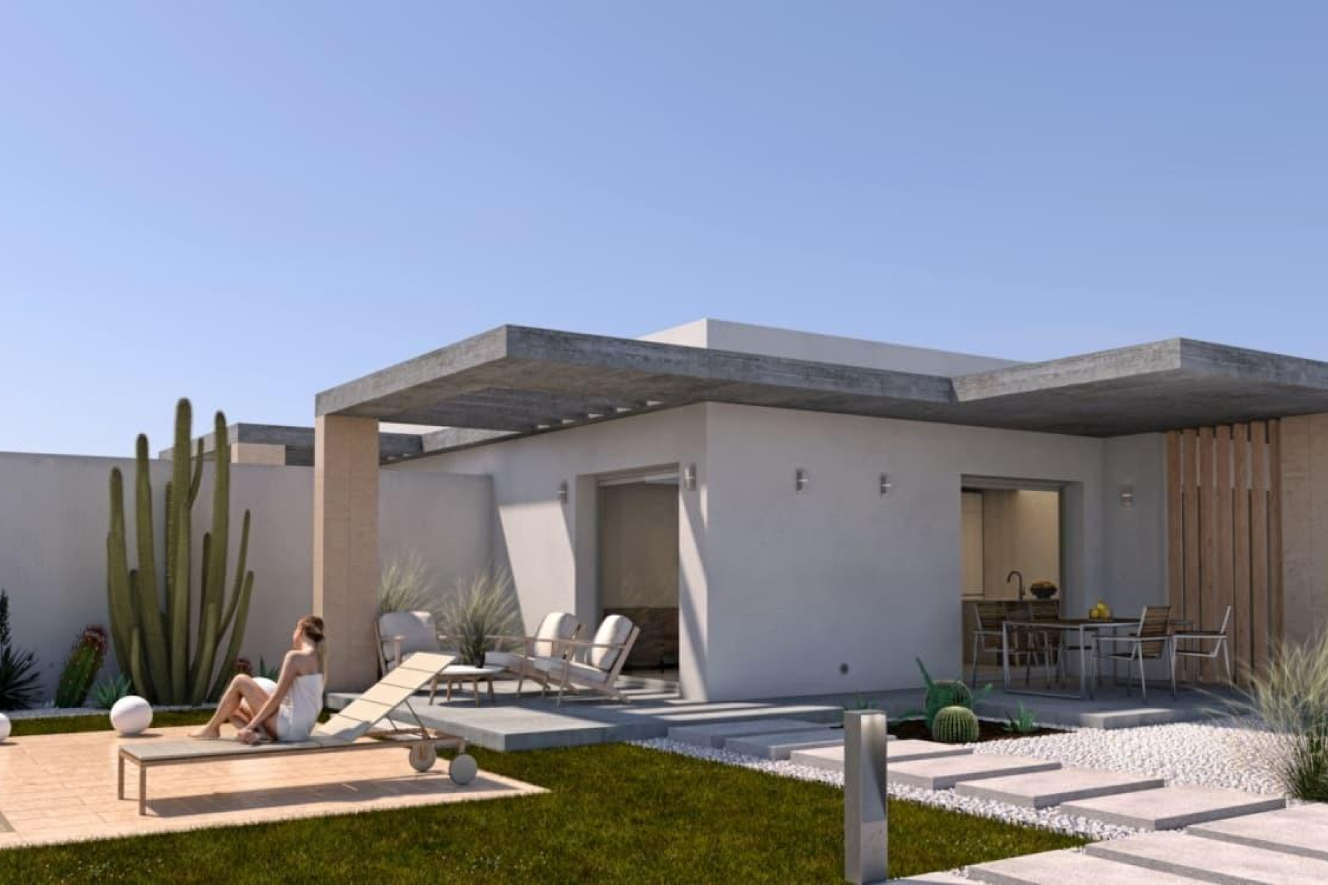 Obra nueva - Villa - Santiago de Ribera - Los Alcazares