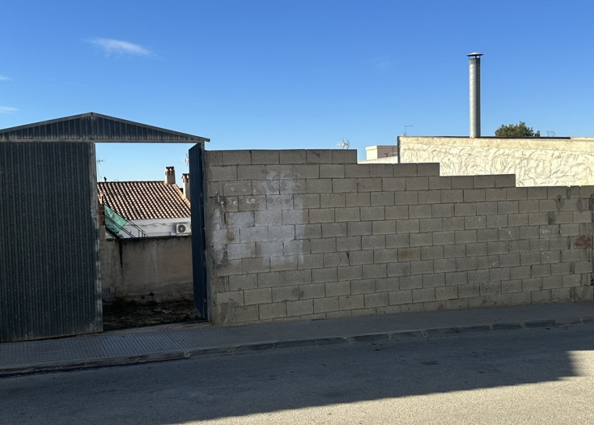 Resale - Building Plot - Benijofar - Rojales