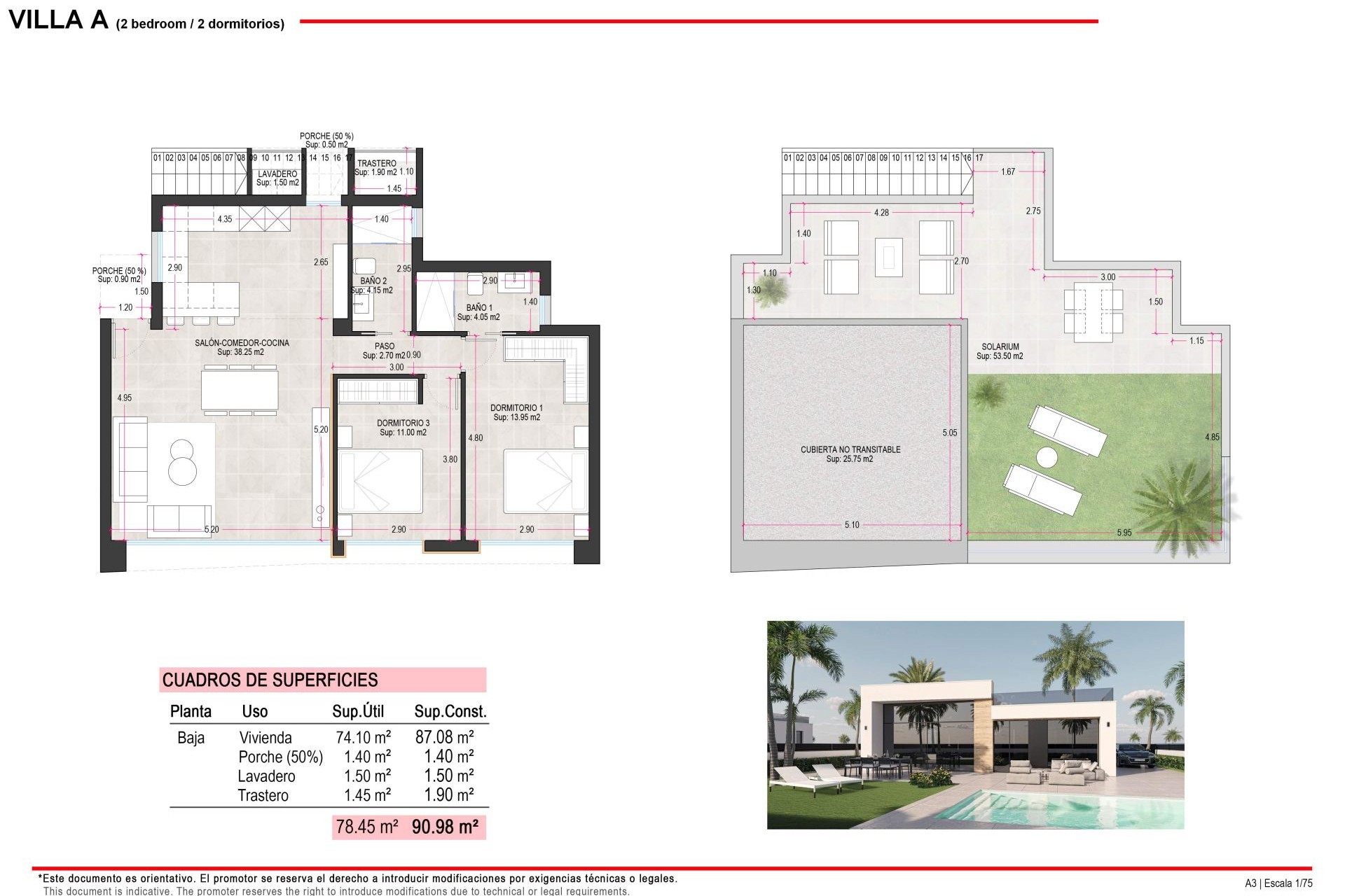 Resale - Villa - Condado de Alhama - Balsicas