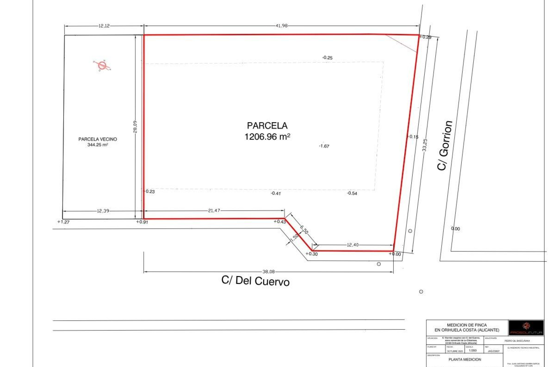 Reventa - Urban building plot - Orihuela Costa