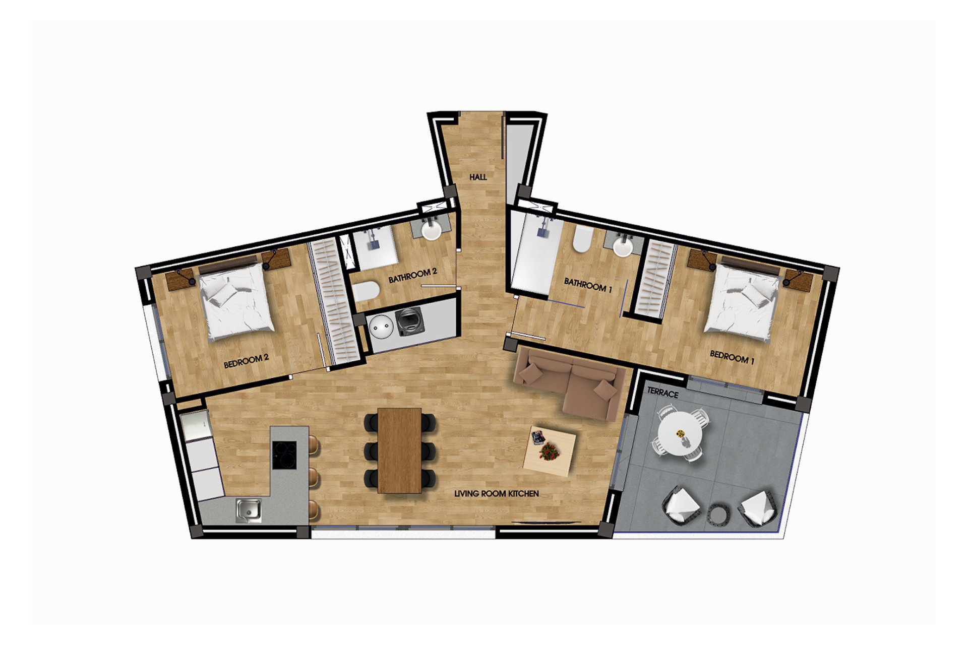 Short Term Rental - 1. Apartment / flat - Orihuela Costa