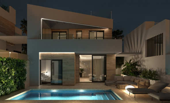 Villa - New Build - San Miguel de Salinas - Orihuela Costa