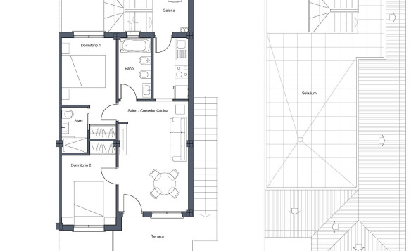 Nieuwbouw Woningen - Bungalow - Castalla - Castalla Internacional