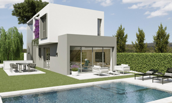 Nieuwbouw Woningen - 4. House - Detached Villa - San Juan de Alicante - Alicante